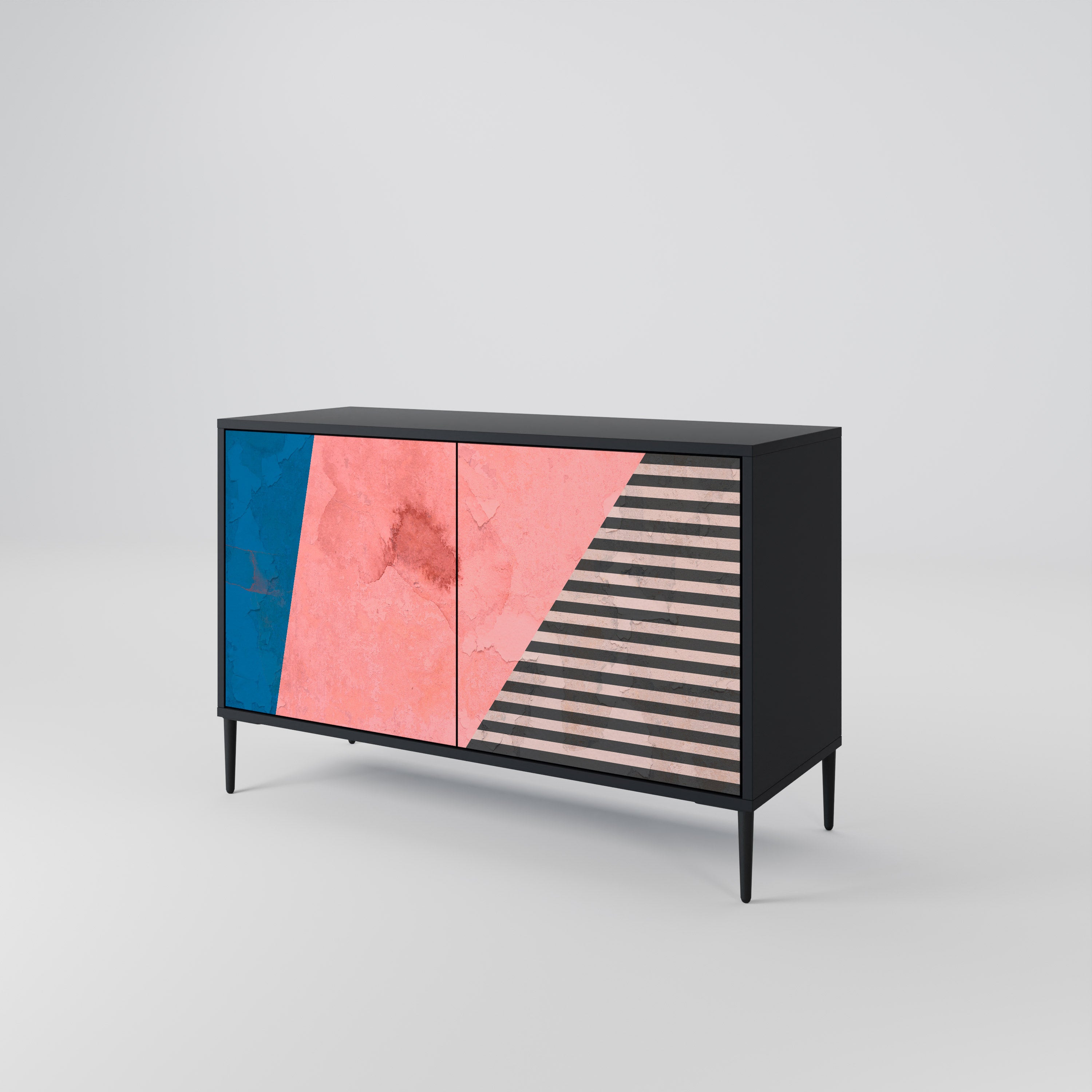 GLAMOROUS STRIPE 2-Door Sideboard