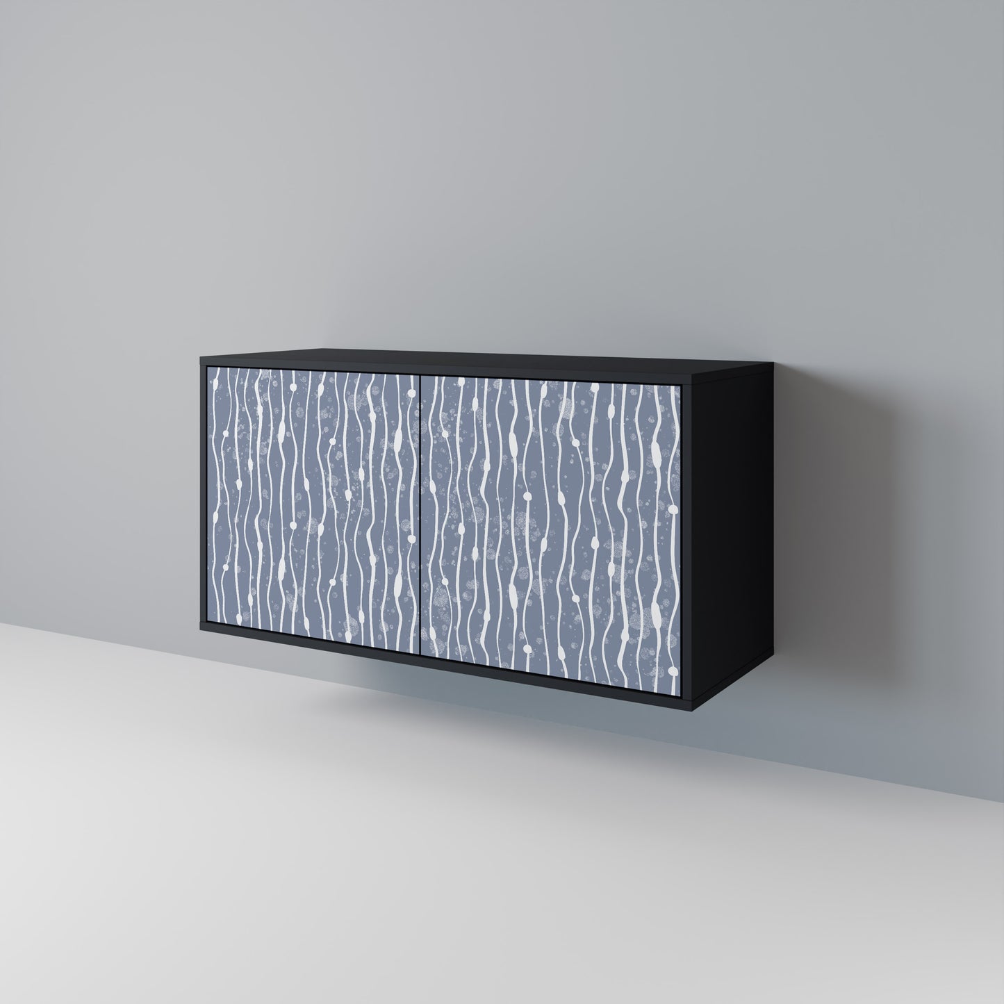 GRAPHITE RAIN Dvoudveřová komoda