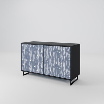 GRAPHITE RAIN Dvoudveřová komoda