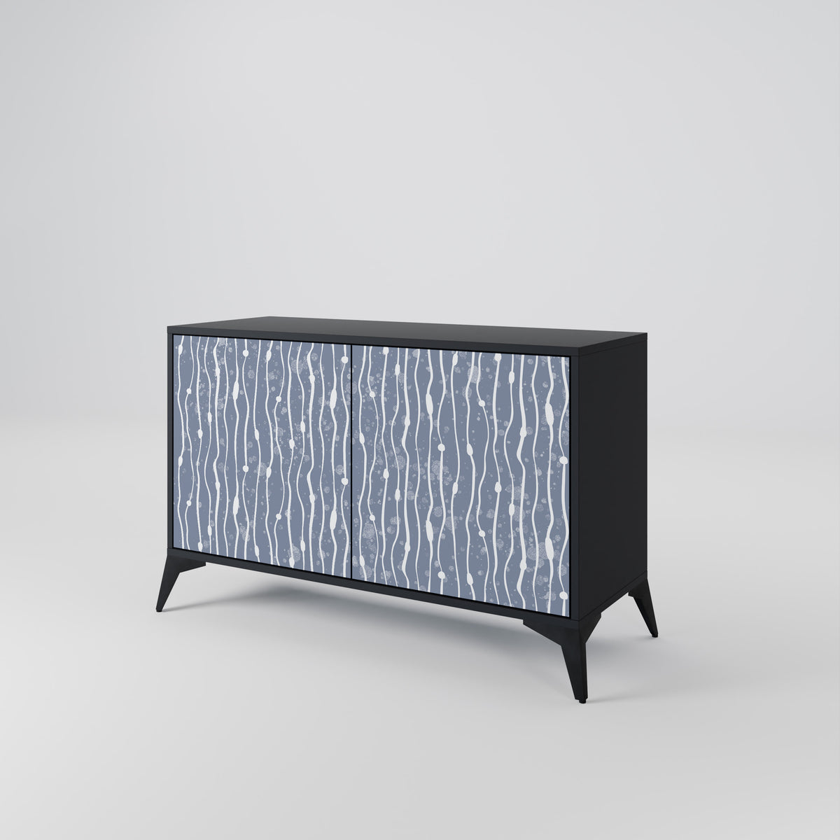 GRAPHITE RAIN Dvoudveřová komoda