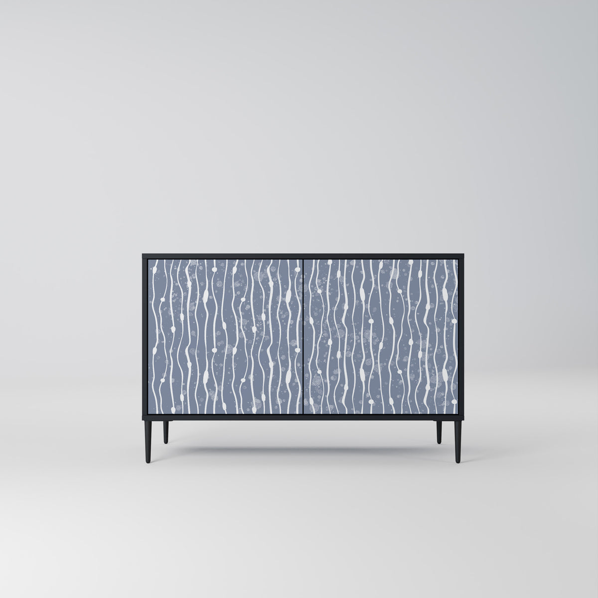 GRAPHITE RAIN Dvoudveřová komoda