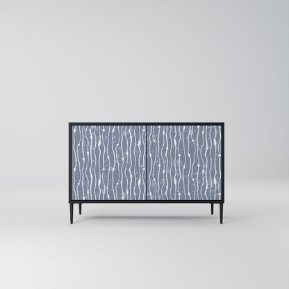 GRAPHITE RAIN Dvoudveřová komoda