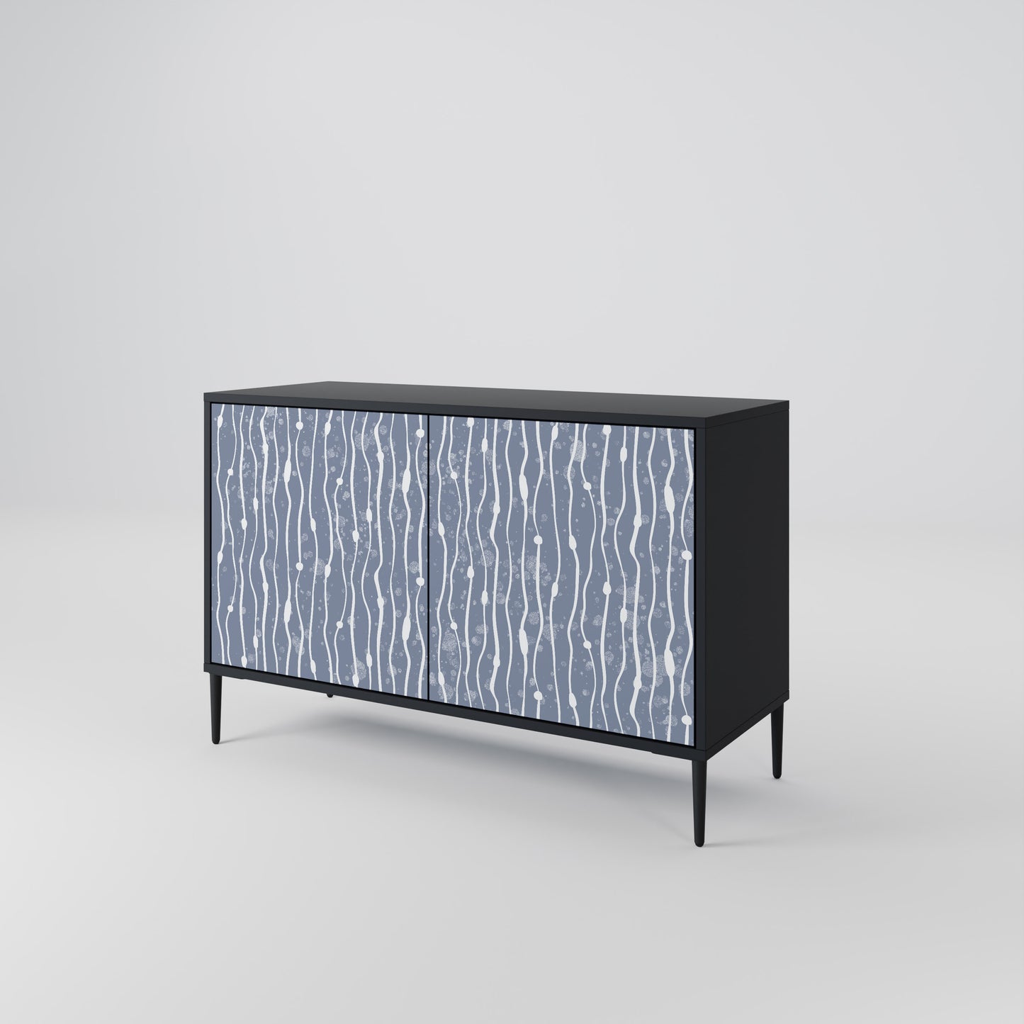 GRAPHITE RAIN Dvoudveřová komoda