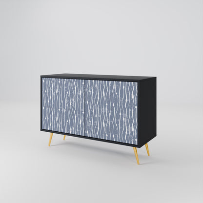 GRAPHITE RAIN Dvoudveřová komoda