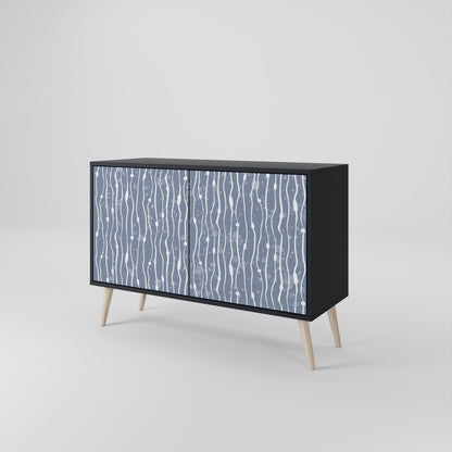 GRAPHITE RAIN Dvoudveřová komoda