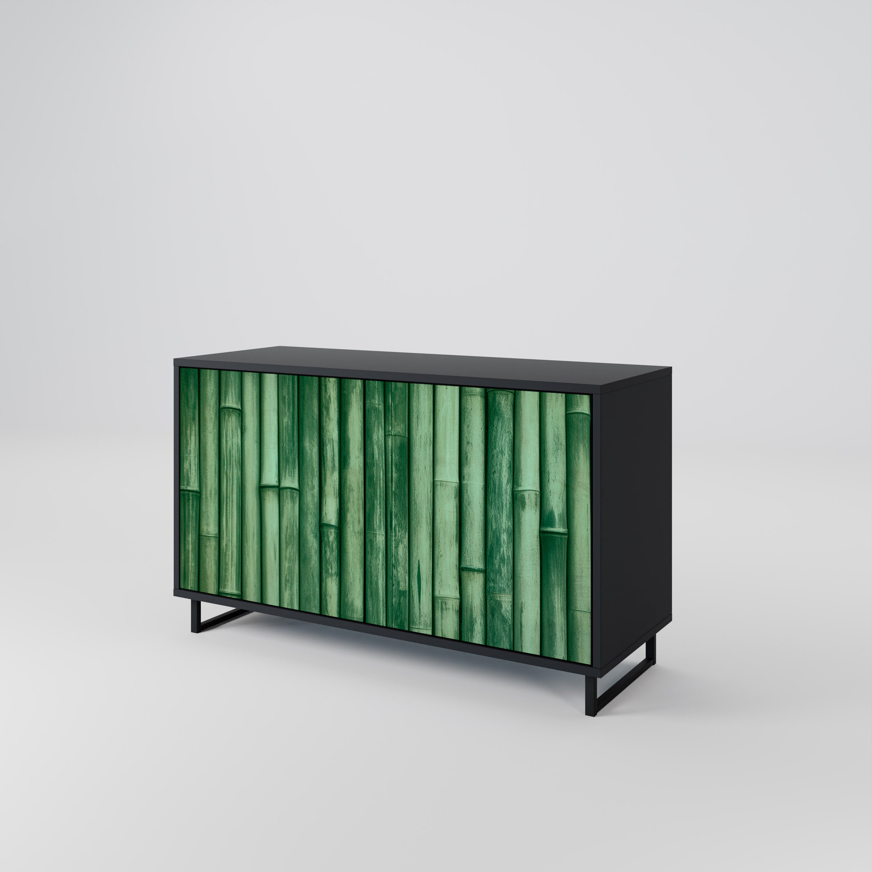 NATURAL GREEN 2-Door Sideboard