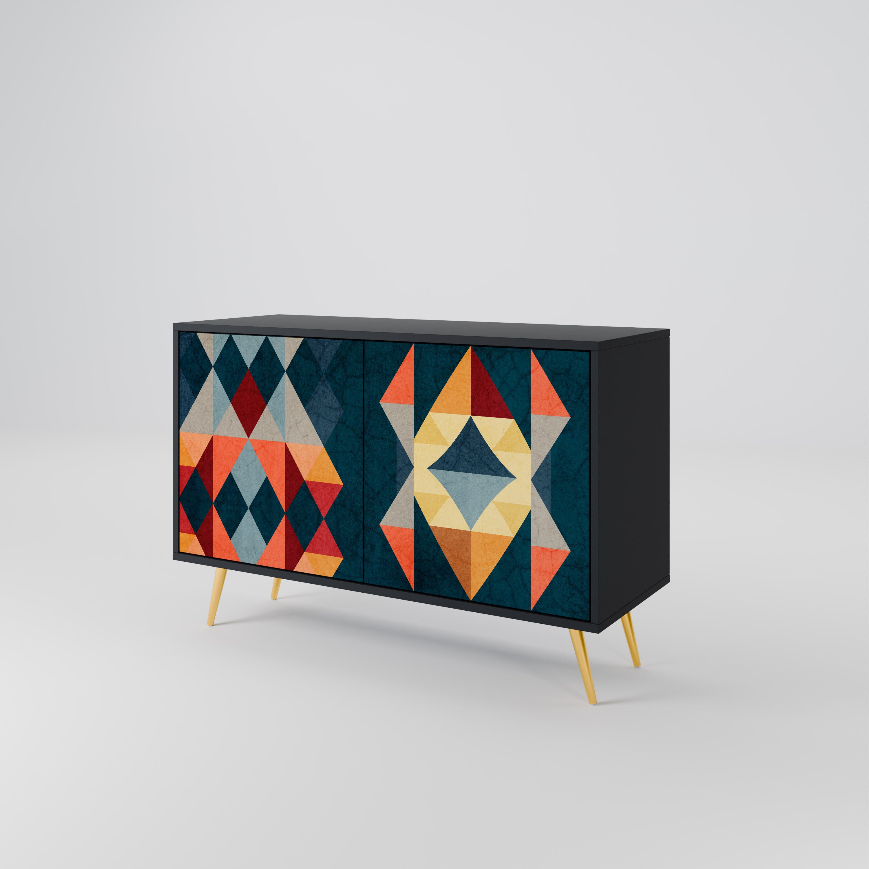 CRACKED ILLUSION 2-Door Sideboard