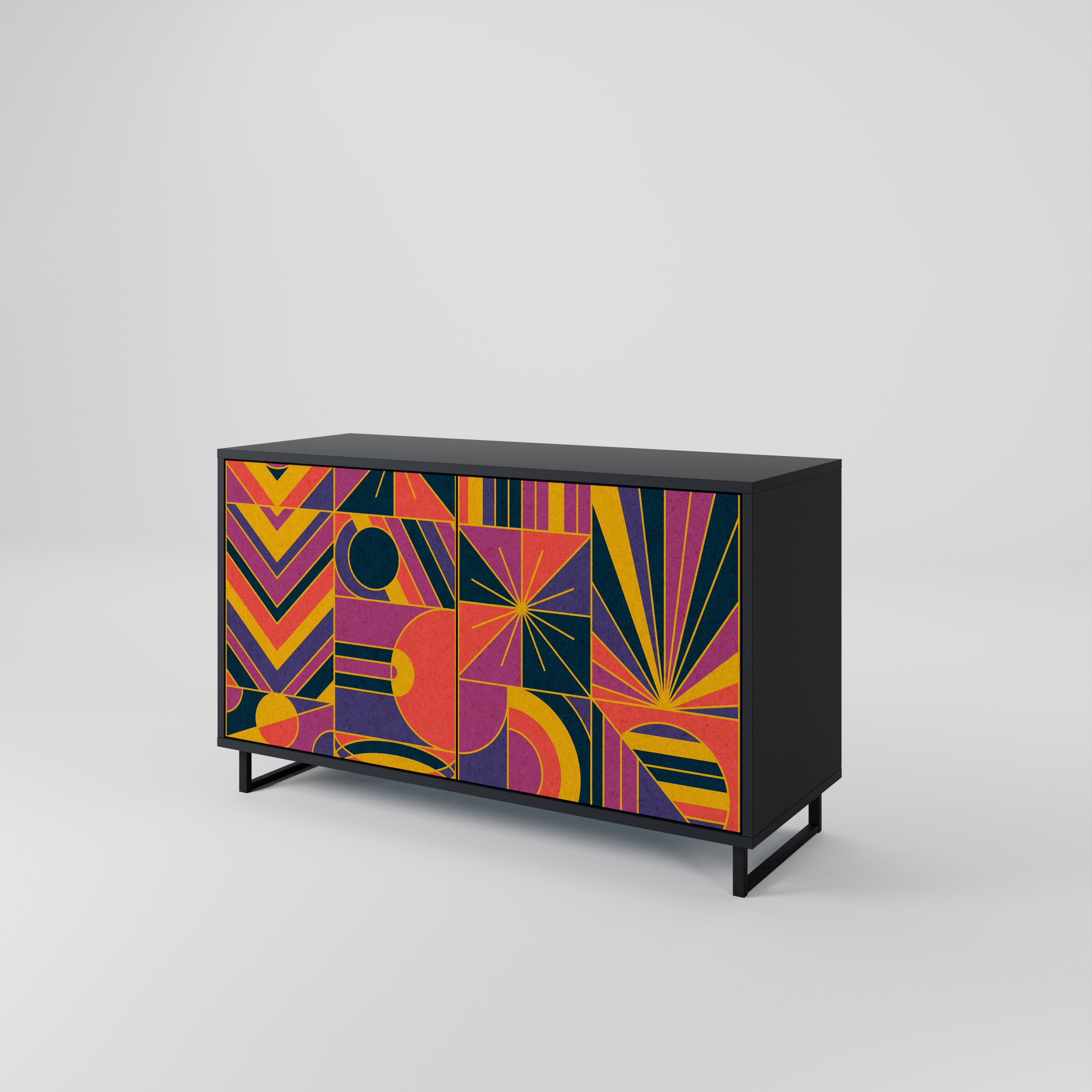 ELECTRIC PATTERNS 2-Door Sideboard