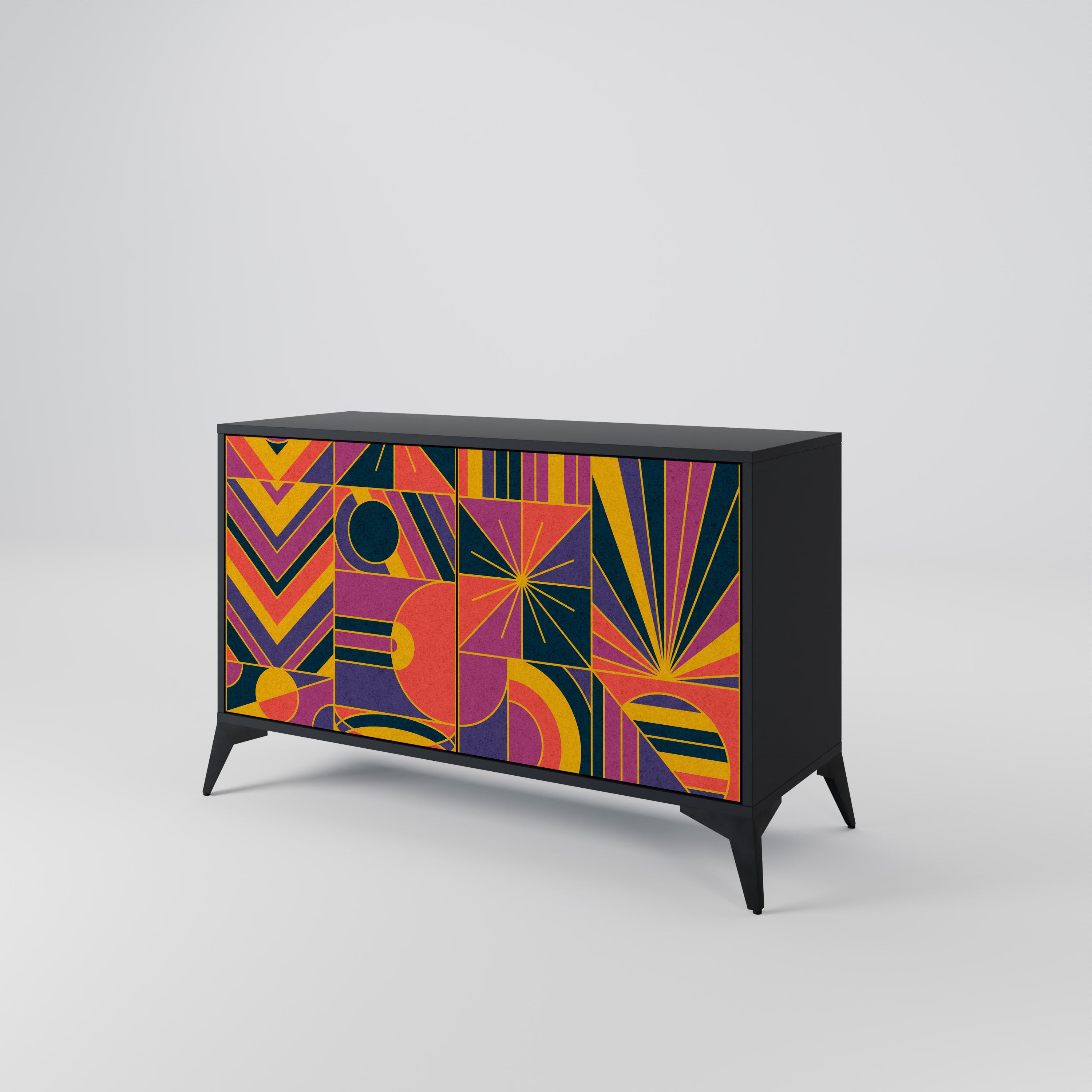 ELECTRIC PATTERNS 2-Door Sideboard