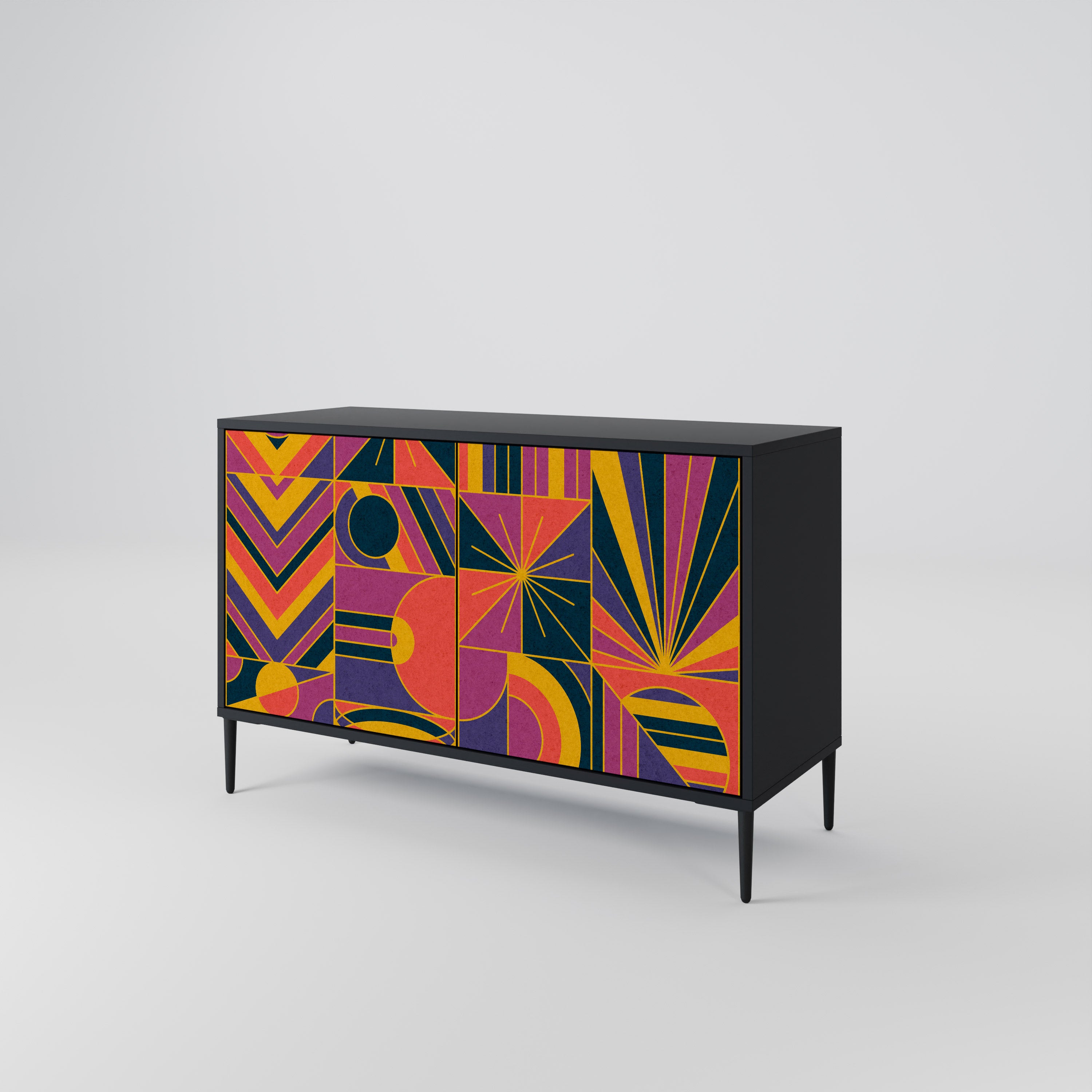 ELECTRIC PATTERNS 2-Door Sideboard