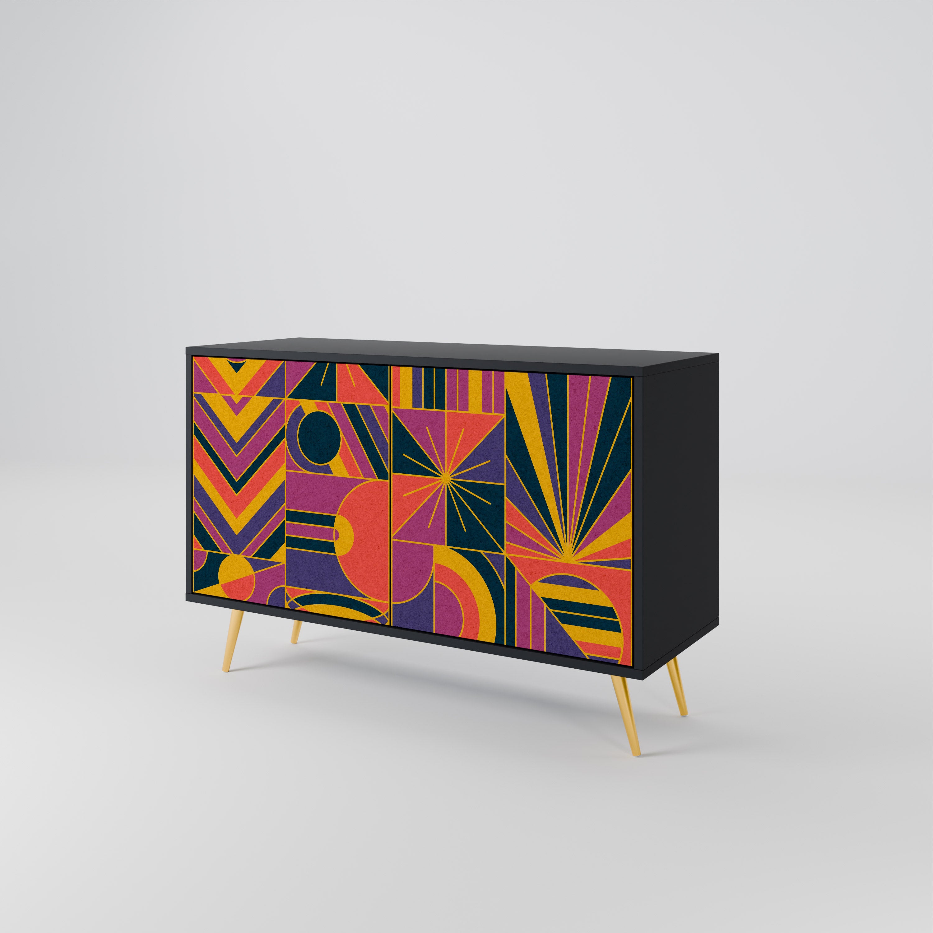 ELECTRIC PATTERNS 2-Door Sideboard
