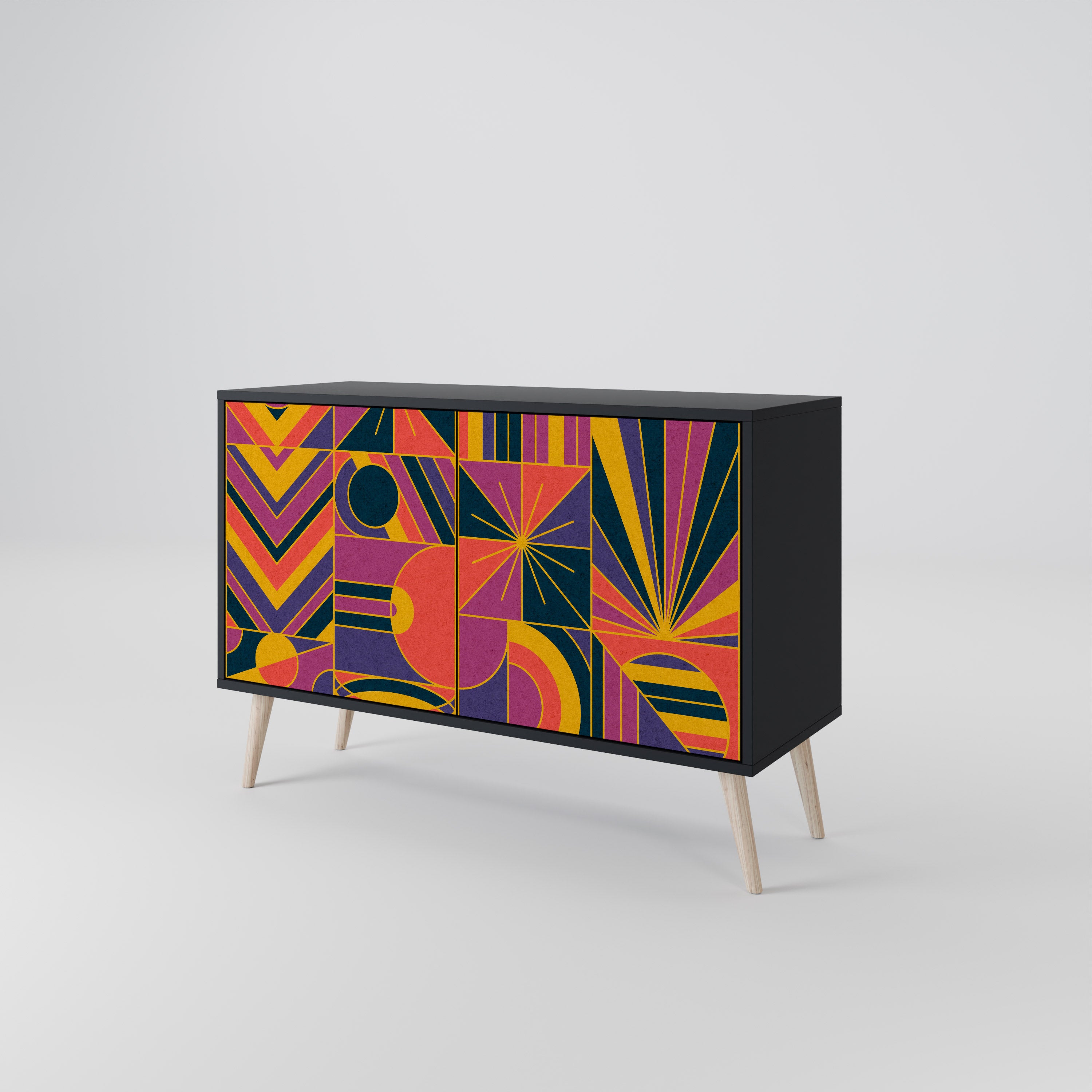 ELECTRIC PATTERNS 2-Door Sideboard