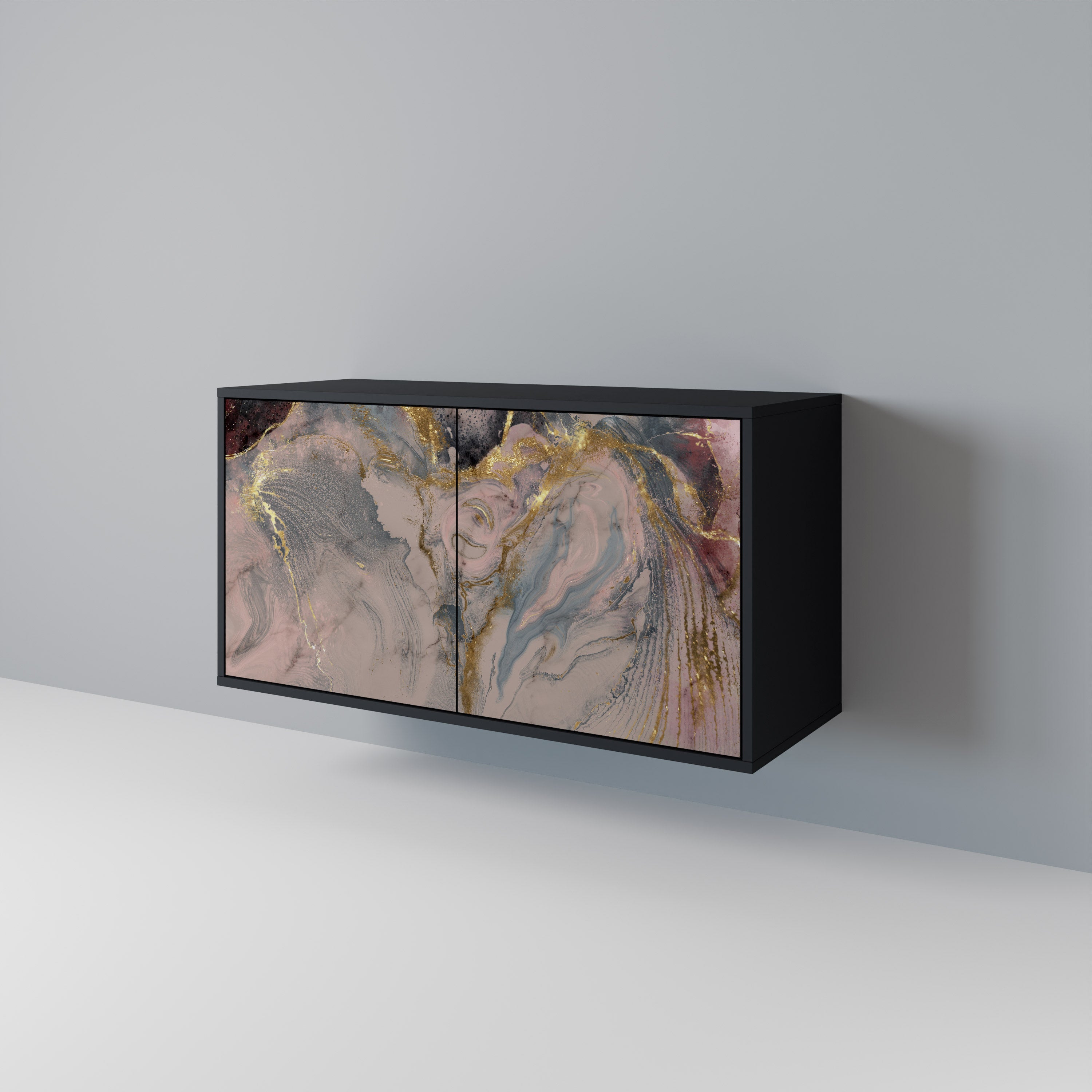 GILDED SWIRLS 2-Door Sideboard