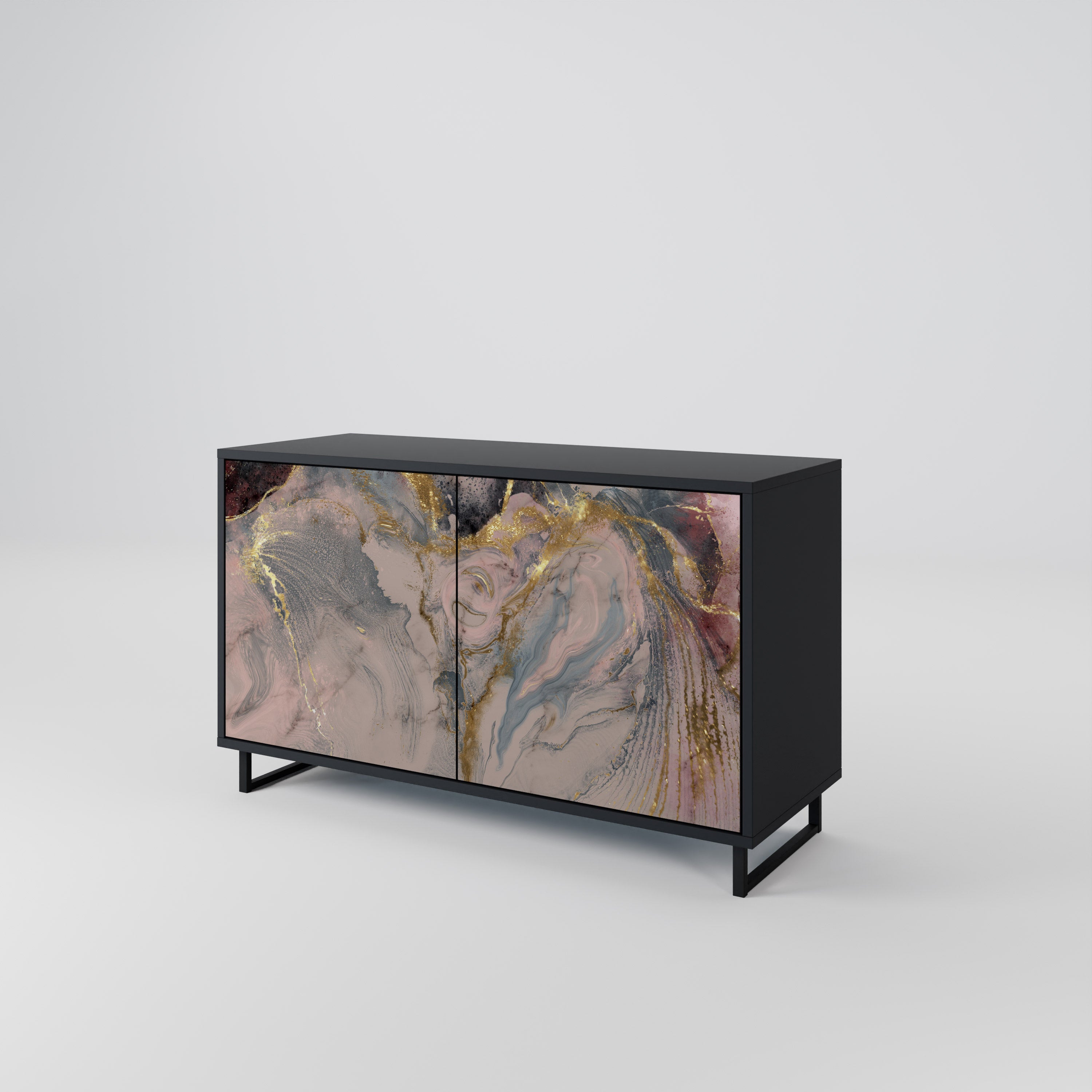 GILDED SWIRLS 2-Door Sideboard