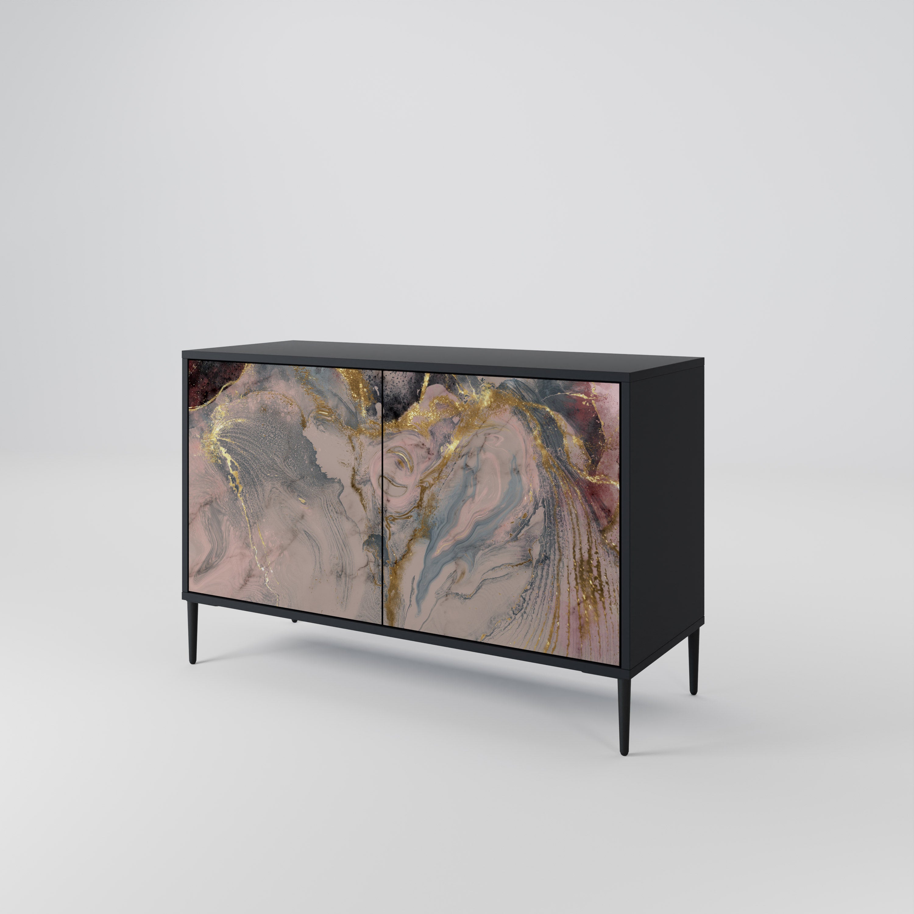 GILDED SWIRLS 2-Door Sideboard