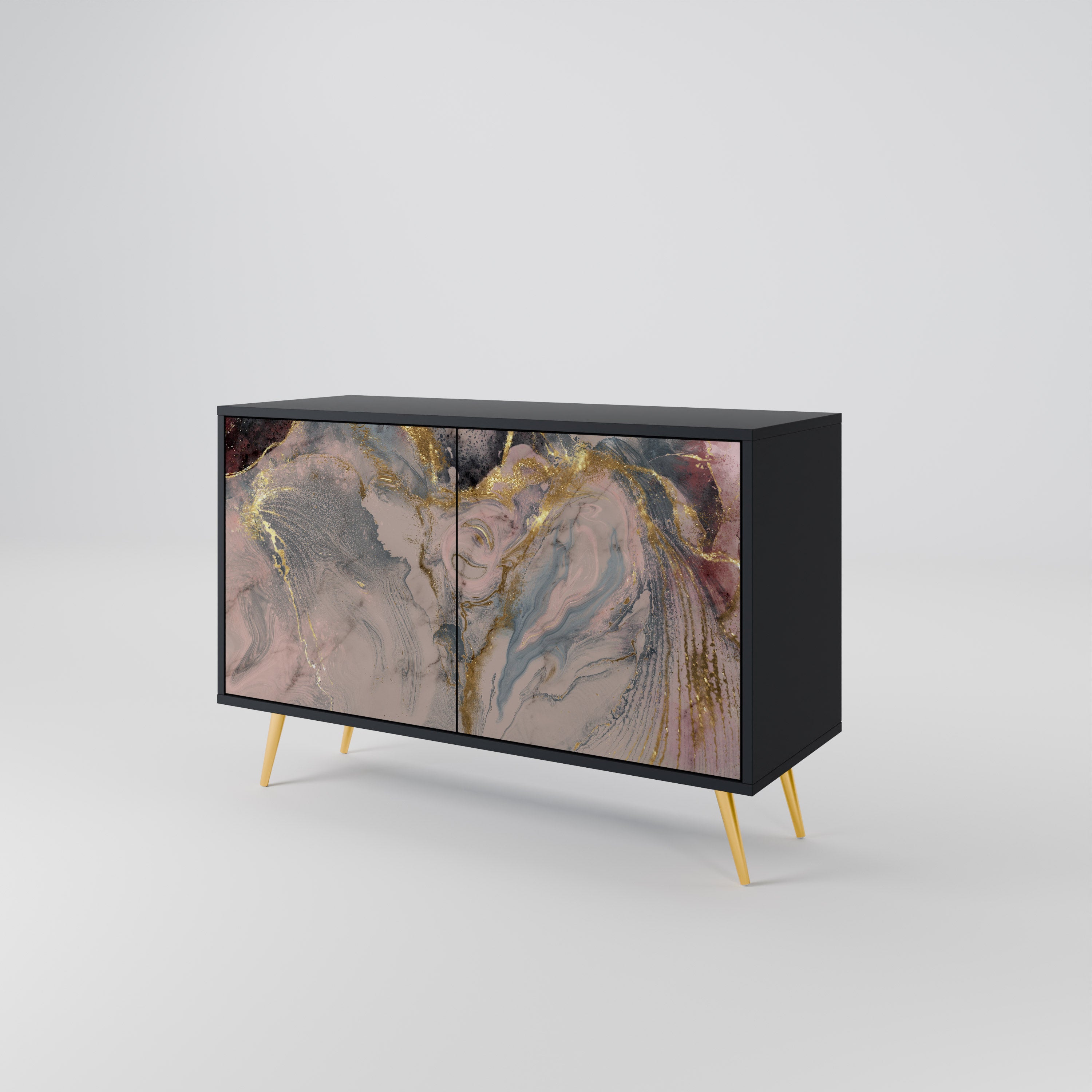 GILDED SWIRLS 2-Door Sideboard