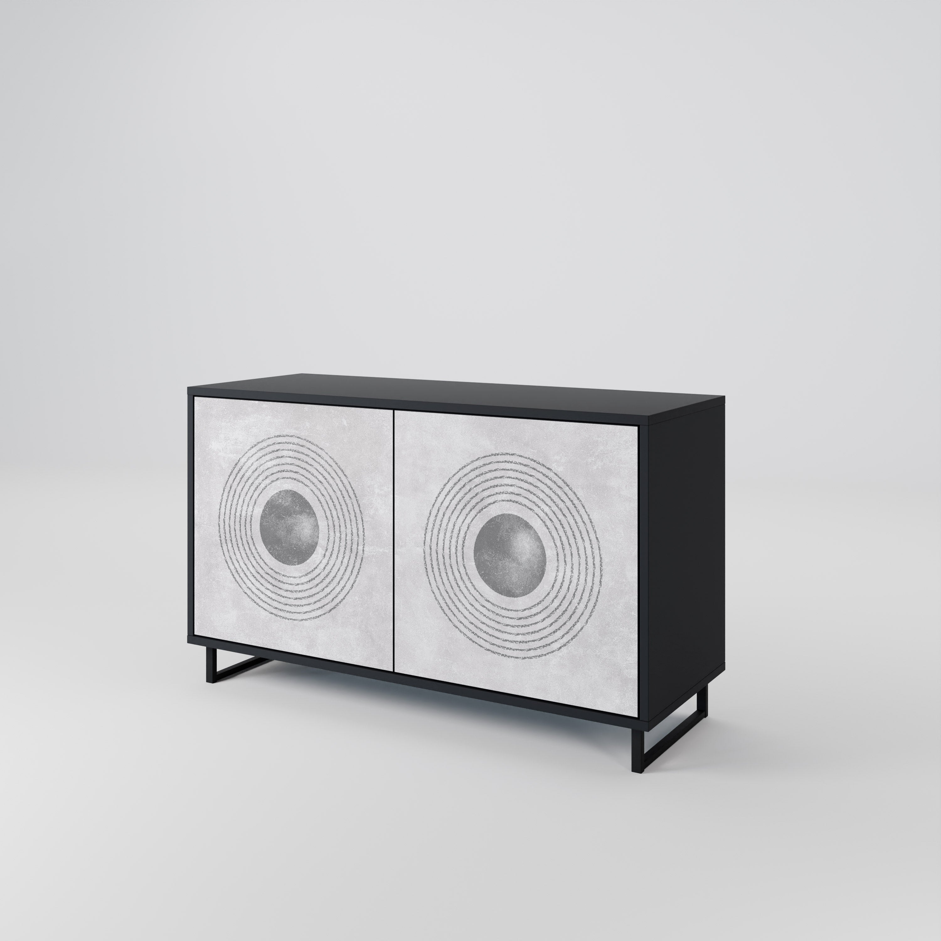 SOLID CIRCLES 2-Door Sideboard