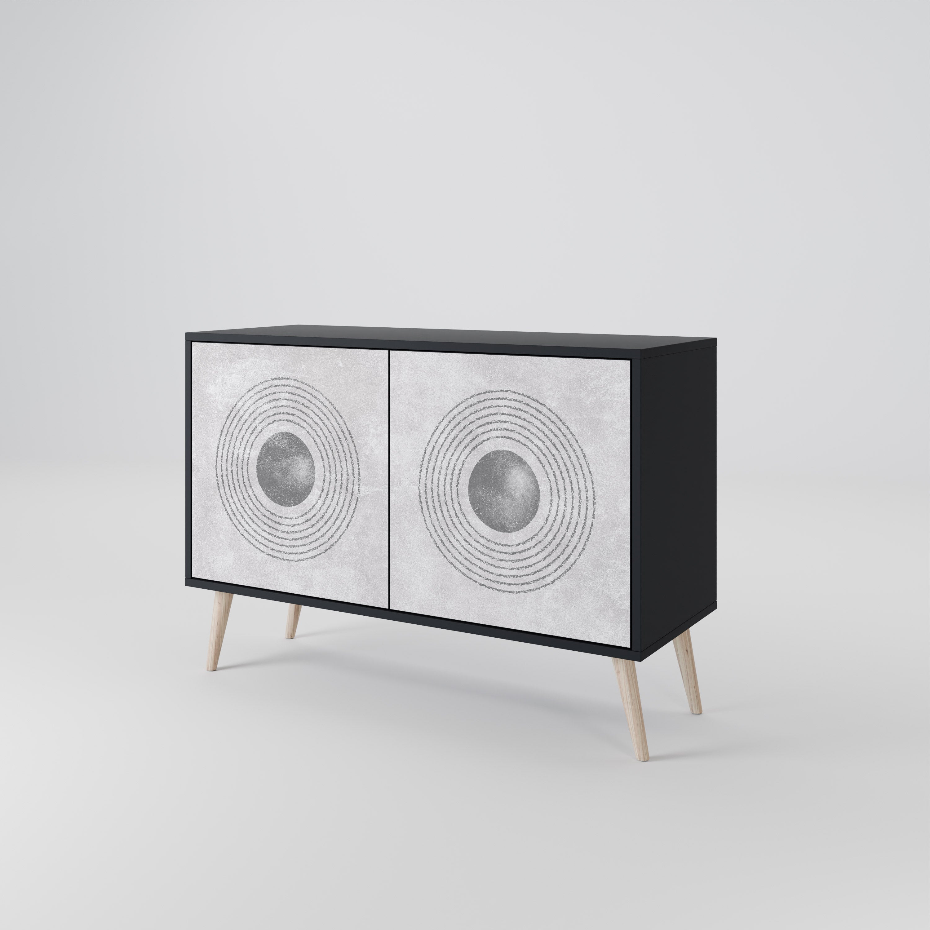SOLID CIRCLES 2-Door Sideboard