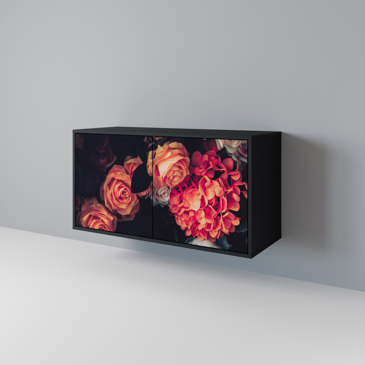 NEVERENDING BLOOM Dvoudveřová komoda