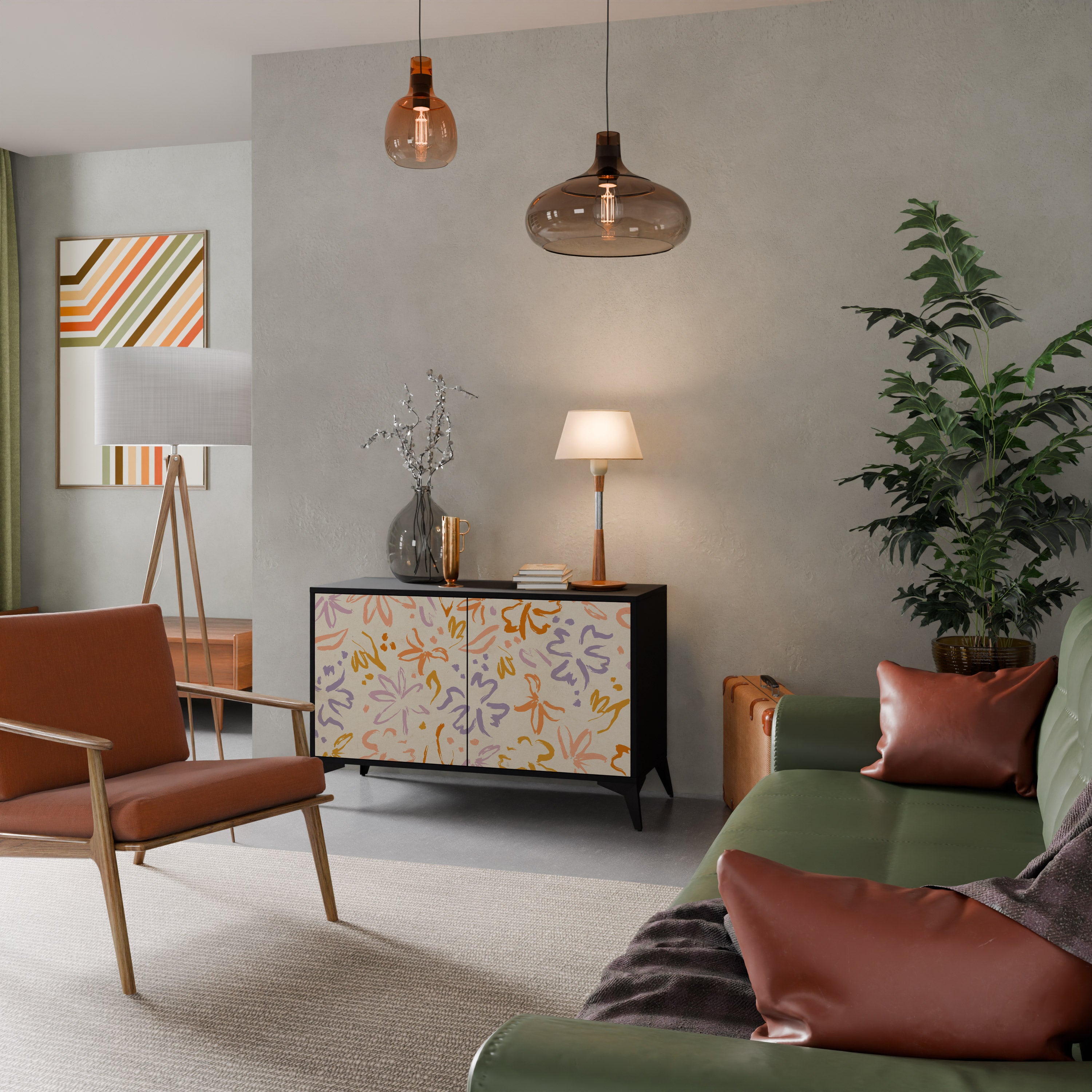 SPRING WHIMSY 2-Door Sideboard