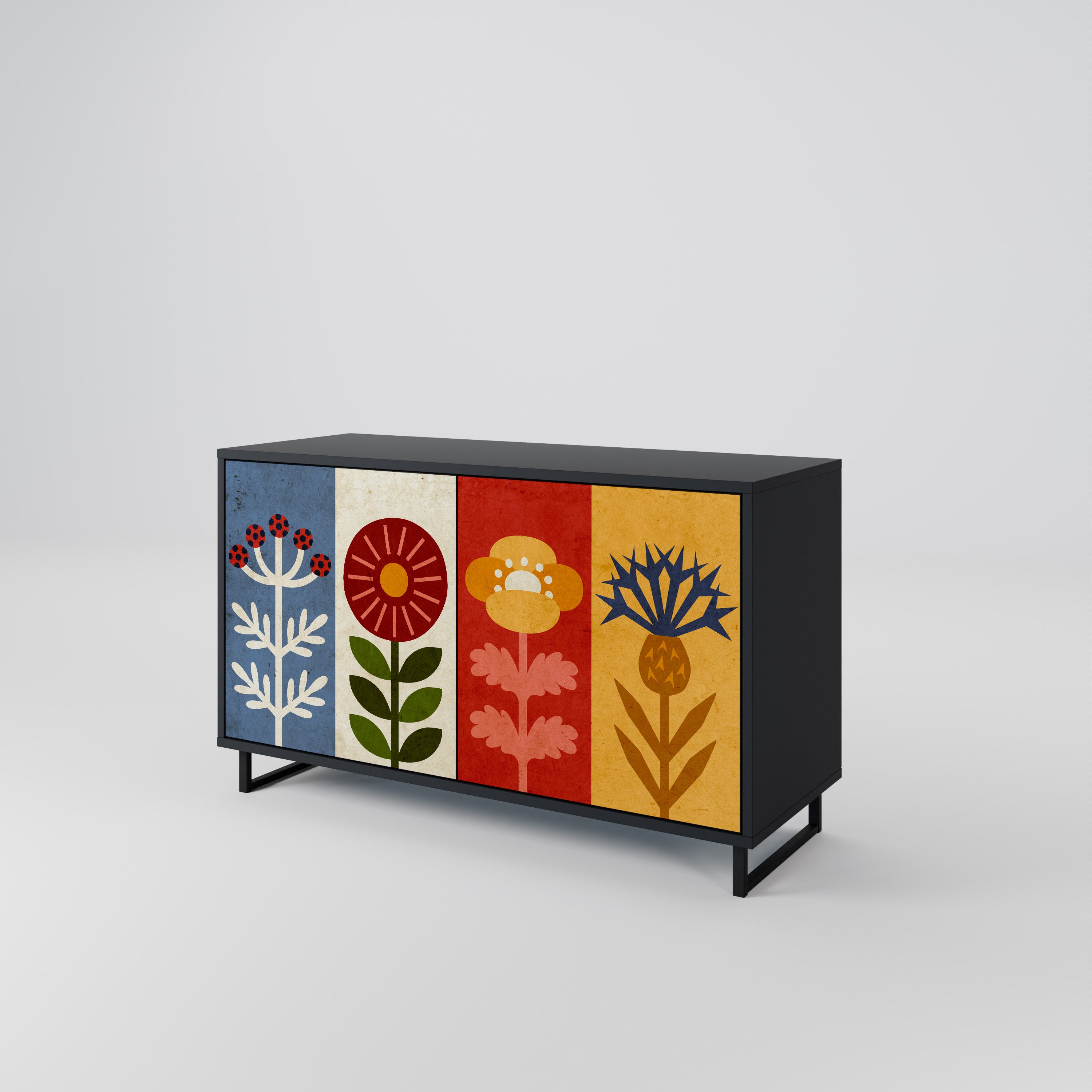 SCANDIC FLOWERET 2-Door Sideboard