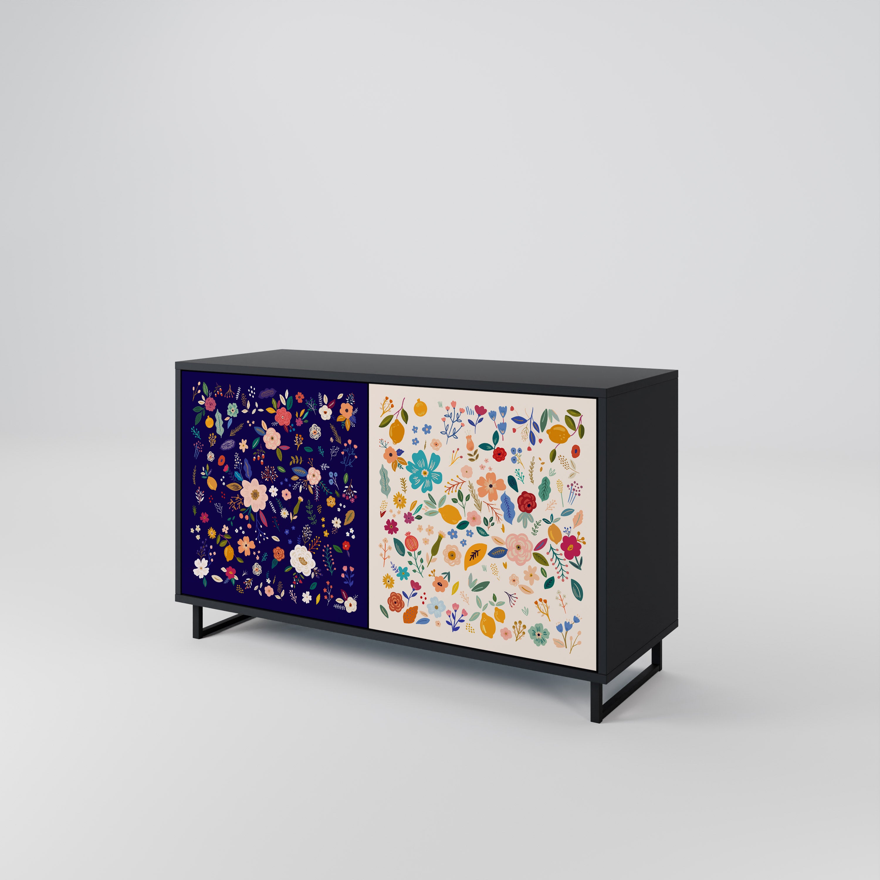 FLORAL COMBINATION 2-Door Sideboard