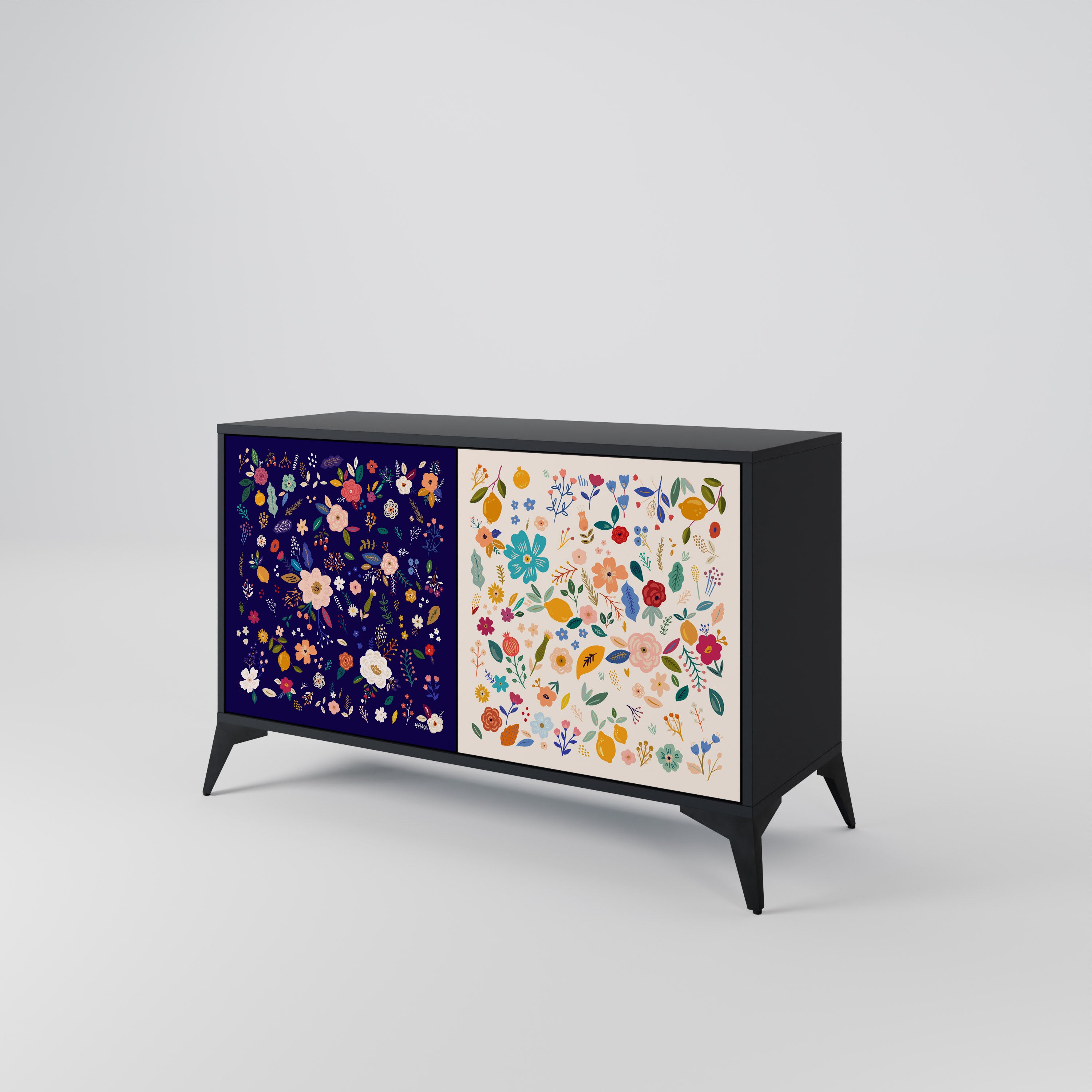 FLORAL COMBINATION 2-Door Sideboard