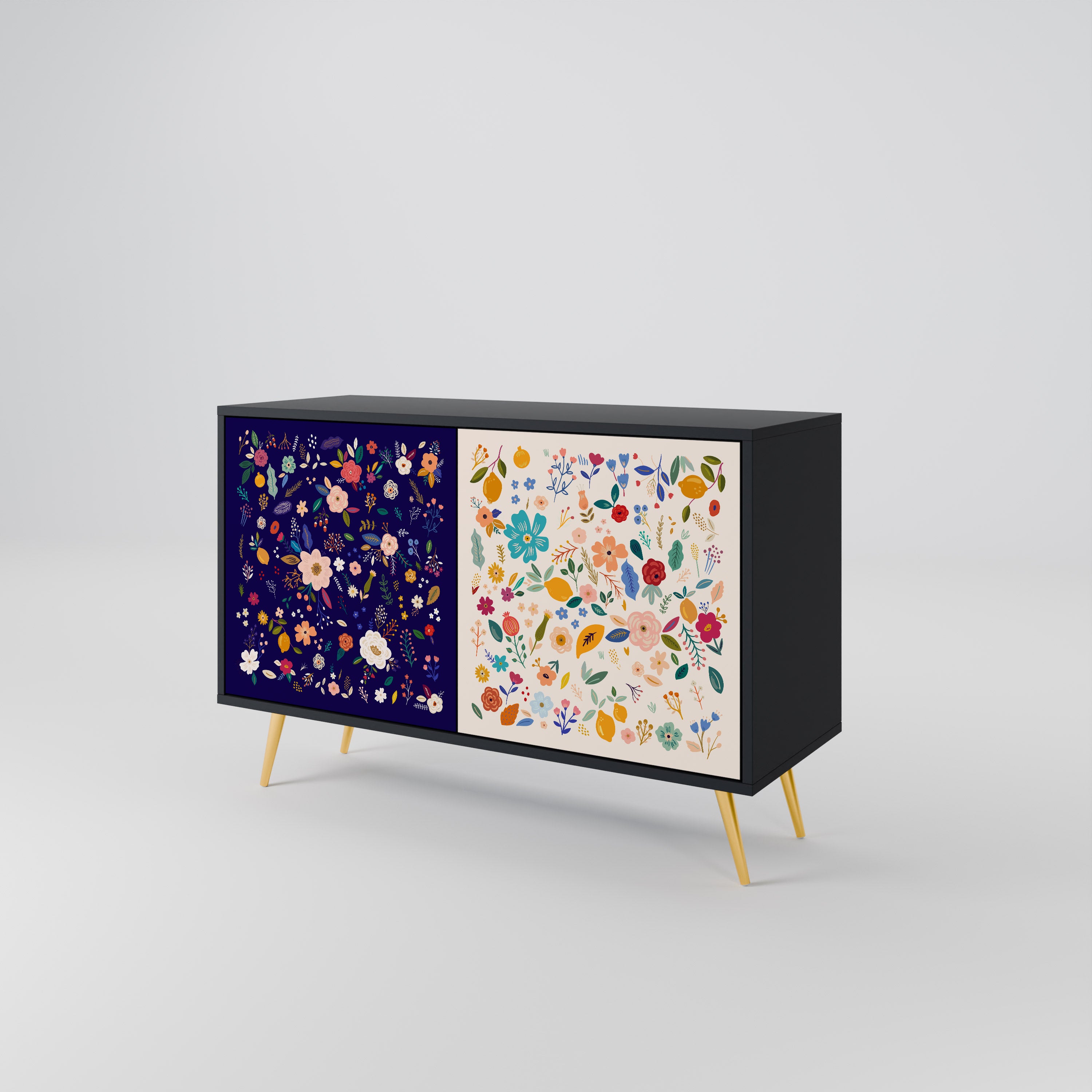 FLORAL COMBINATION 2-Door Sideboard