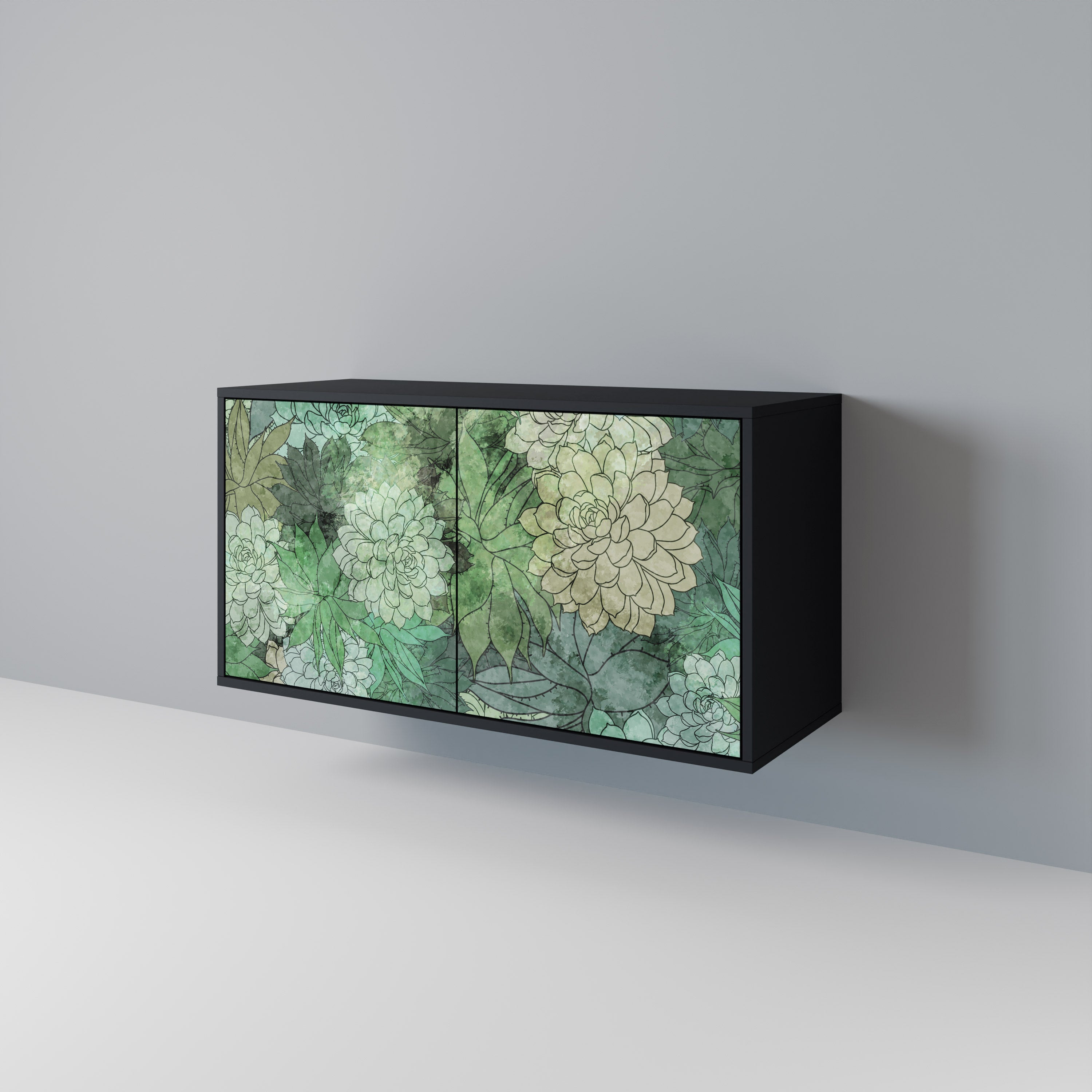 SUCCULENT CLUSTER 2-Door Sideboard