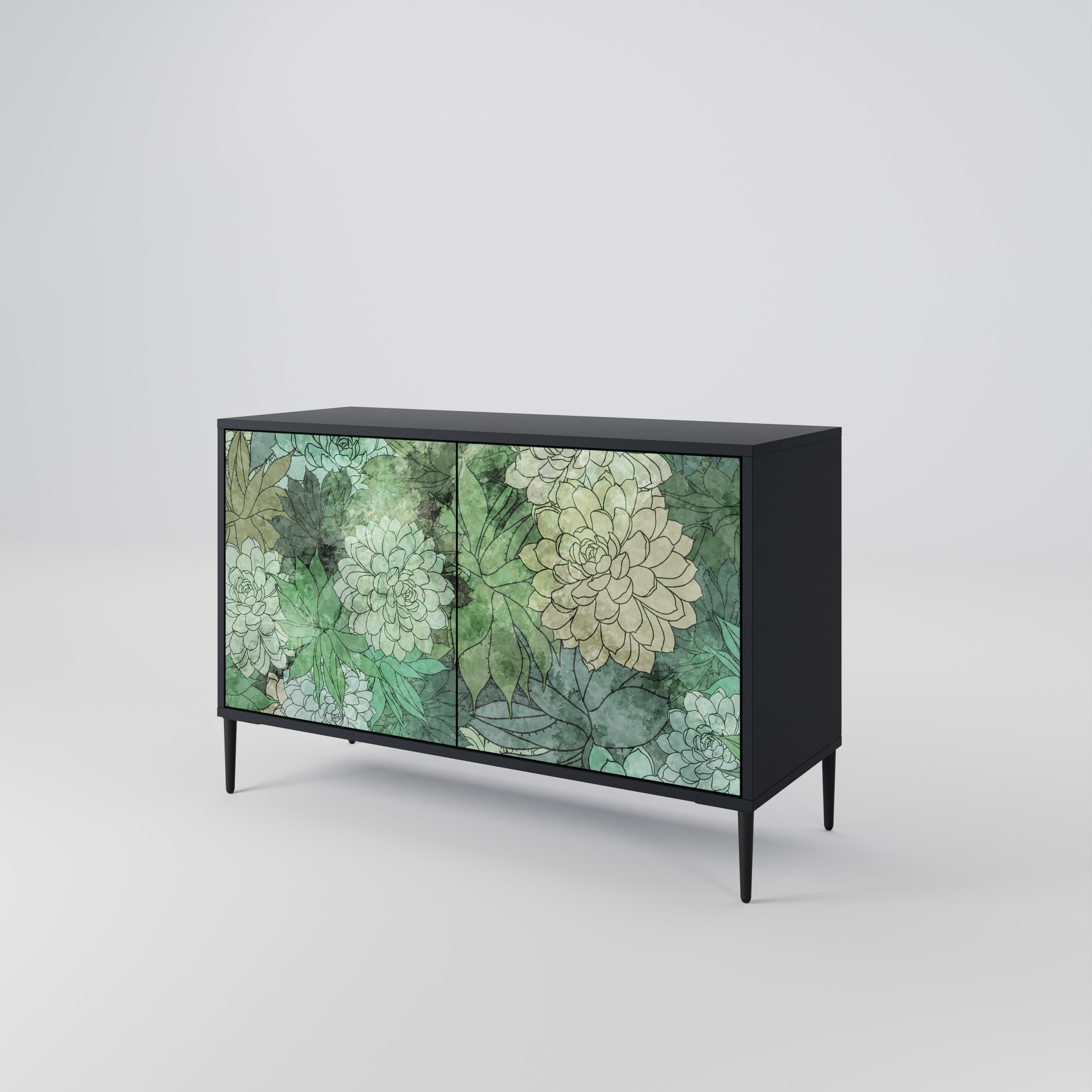 SUCCULENT CLUSTER 2-Door Sideboard