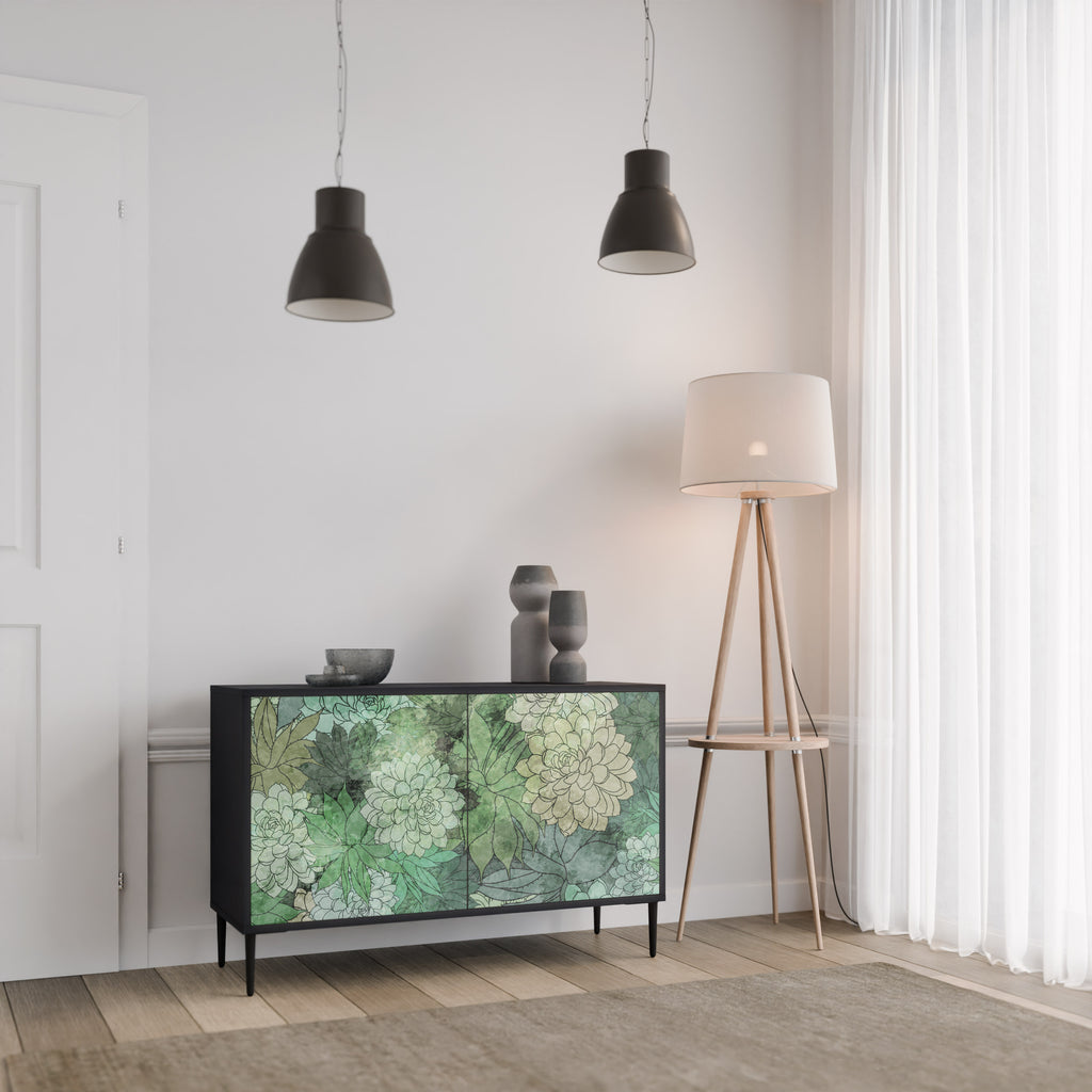 SUCCULENT CLUSTER 2-Door Sideboard