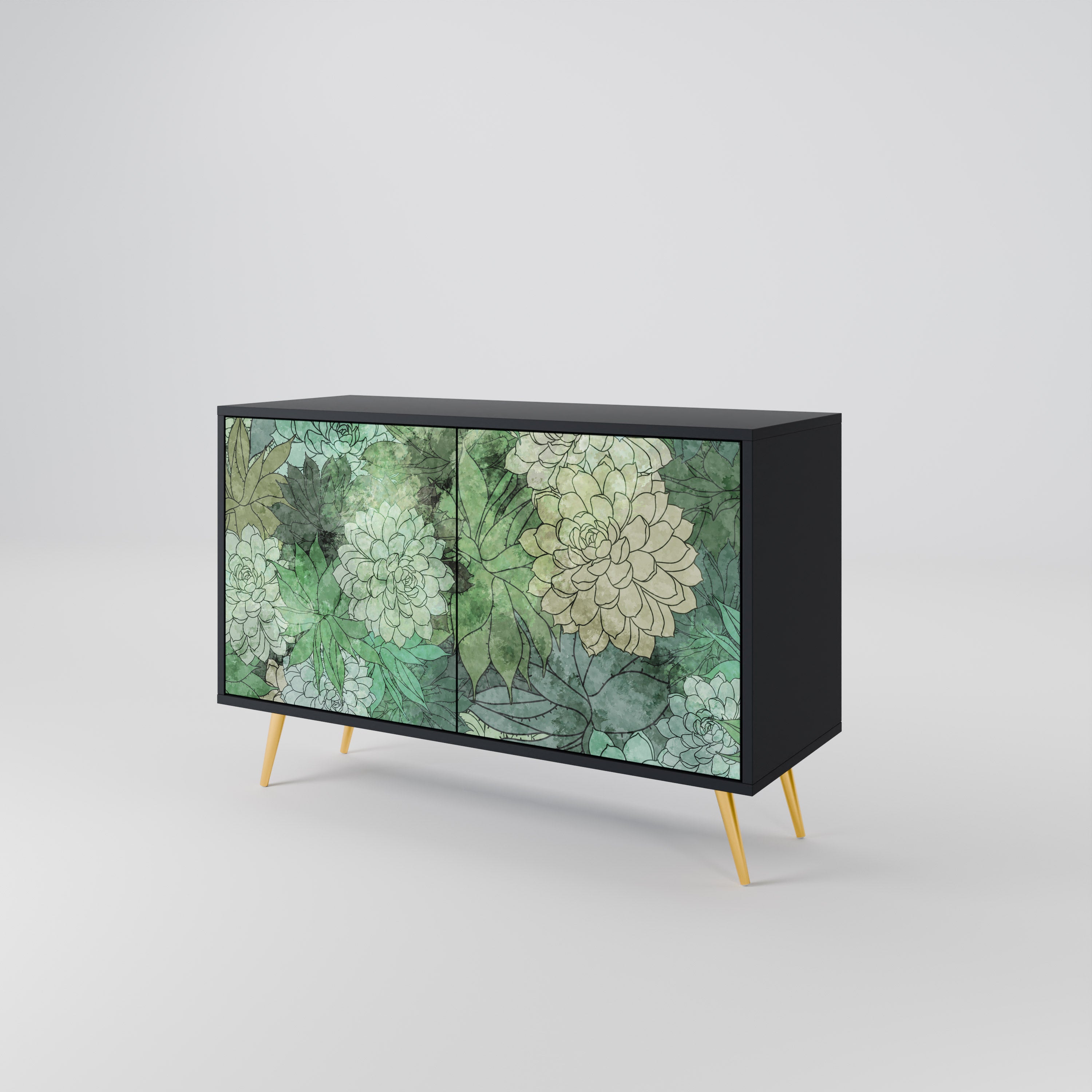 SUCCULENT CLUSTER 2-Door Sideboard
