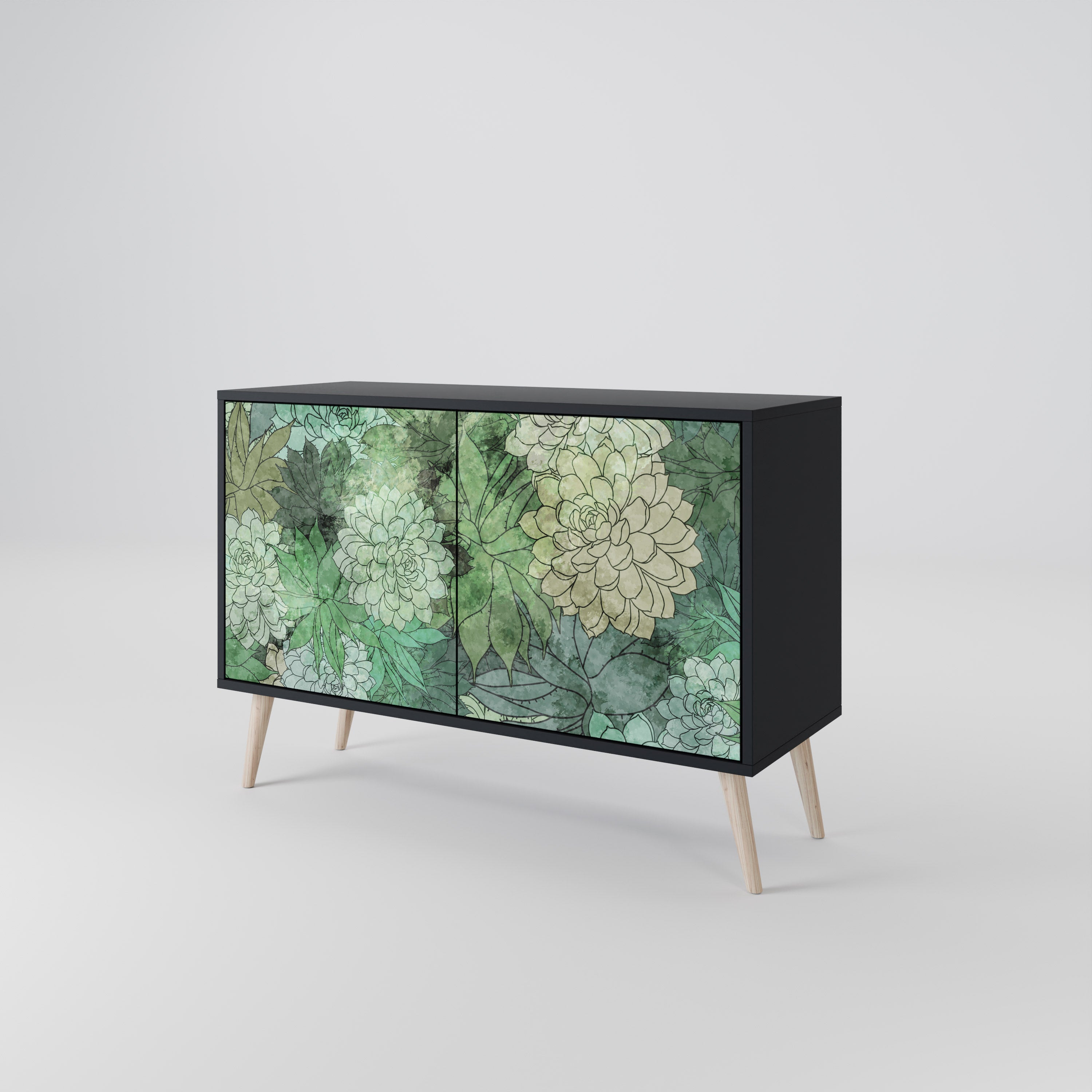 SUCCULENT CLUSTER 2-Door Sideboard