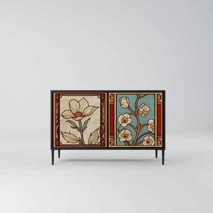 TIMELESS FLORA Dvoudveřová komoda