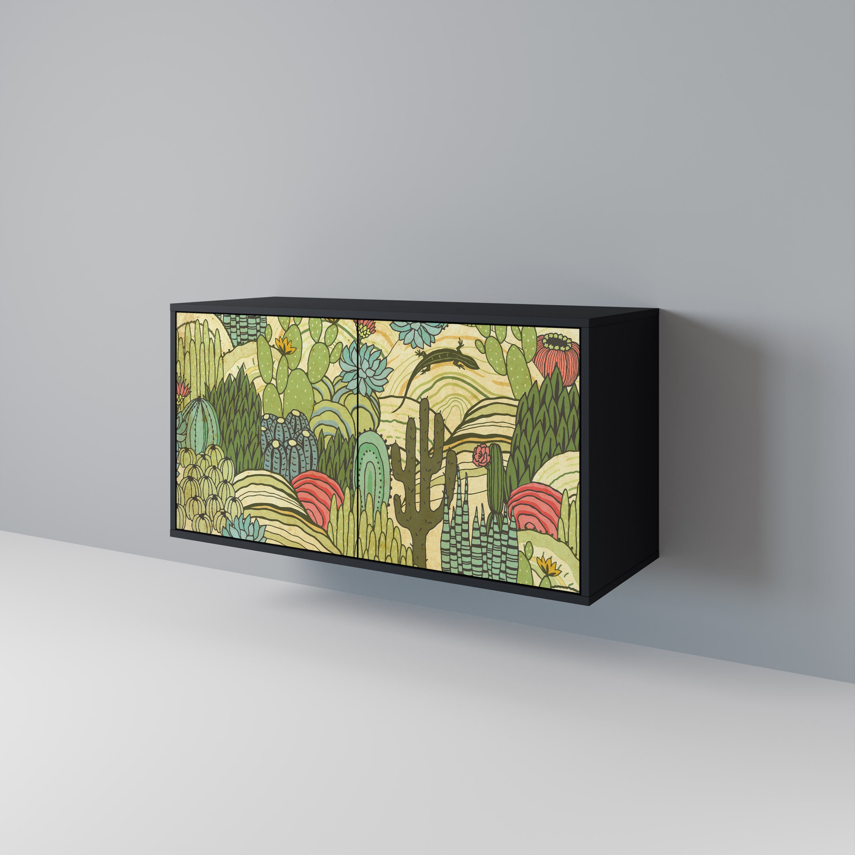 SUCCULENTS KALEIDOSCOPE 2-Door Sideboard