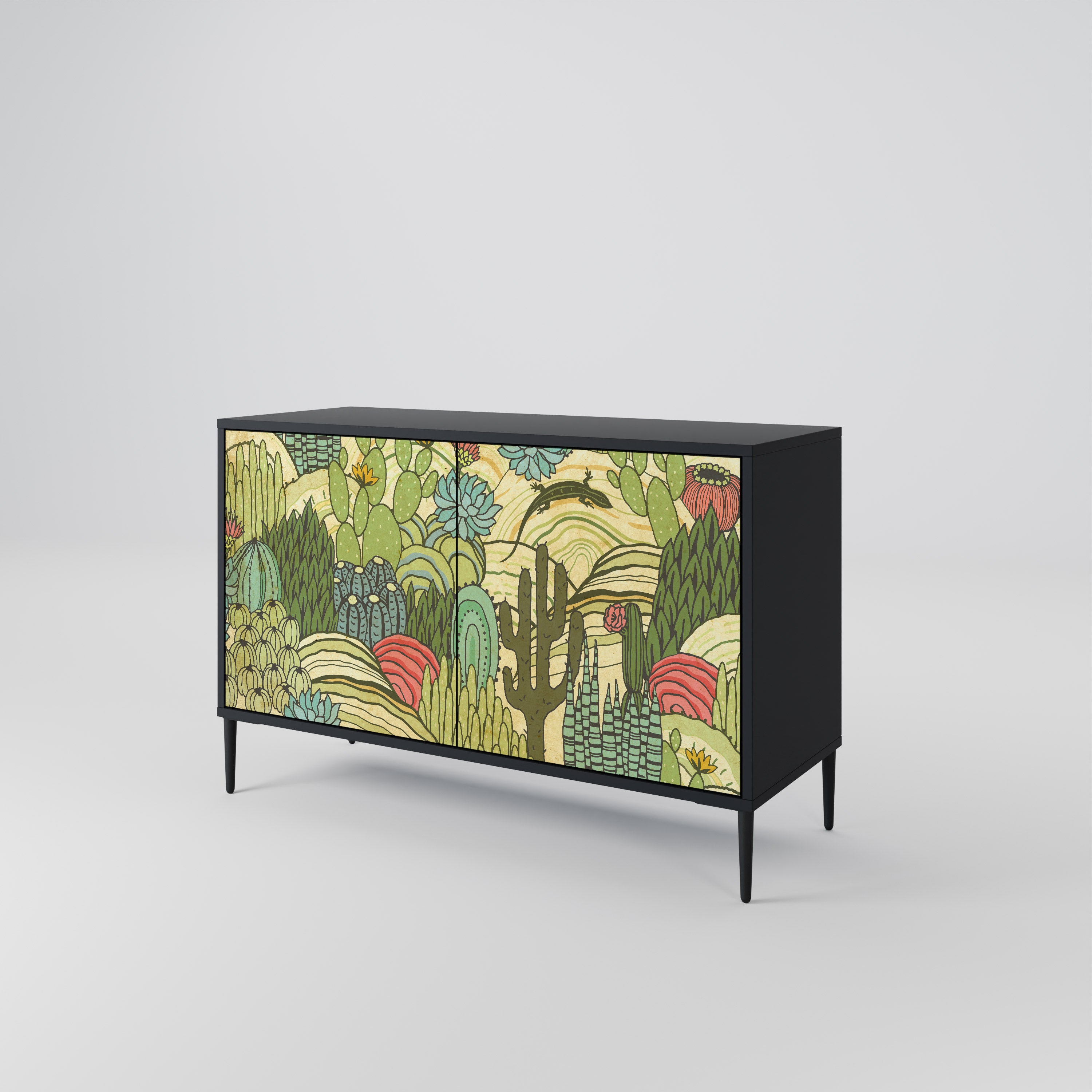 SUCCULENTS KALEIDOSCOPE 2-Door Sideboard