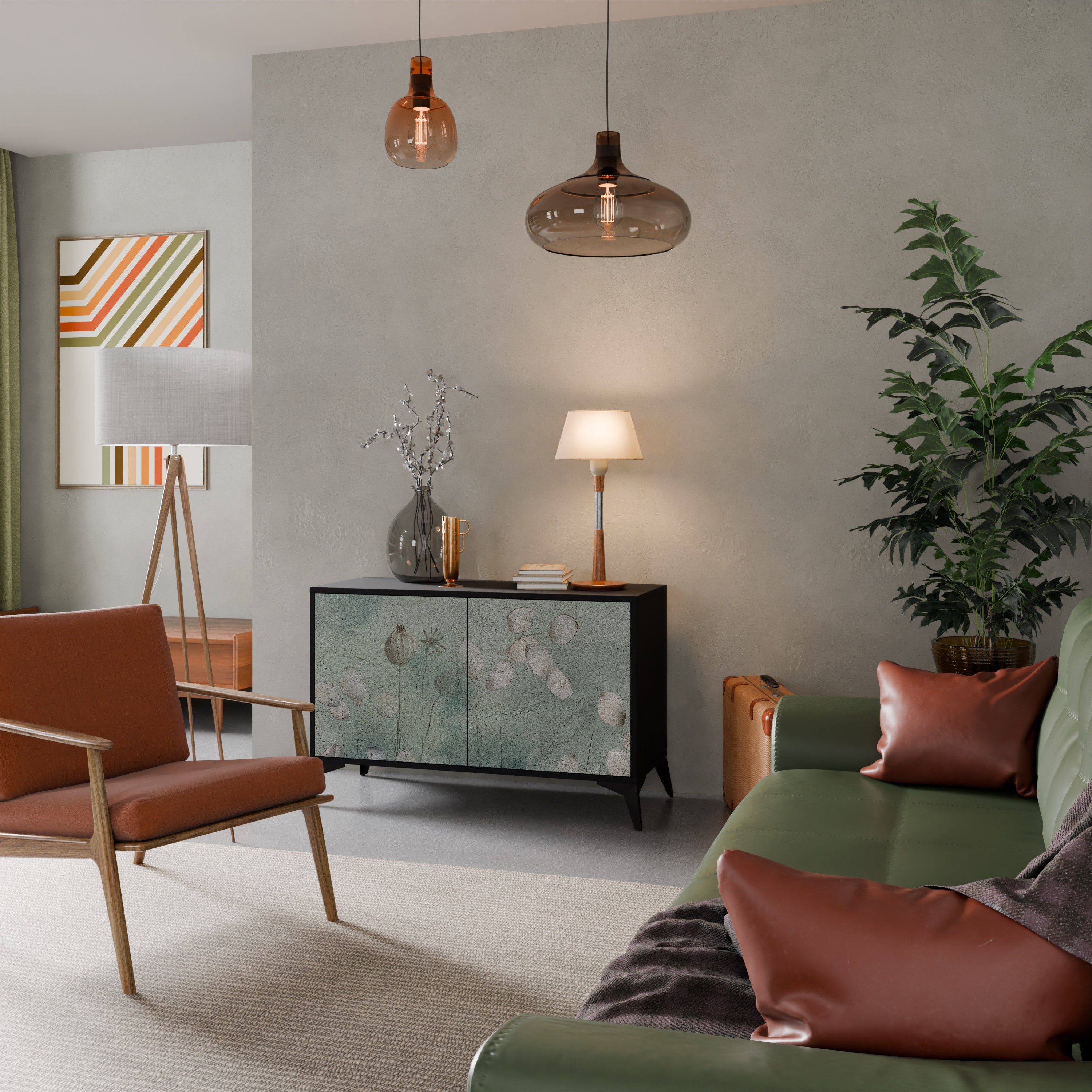 NIGHT LADY Dvoudveřová komoda