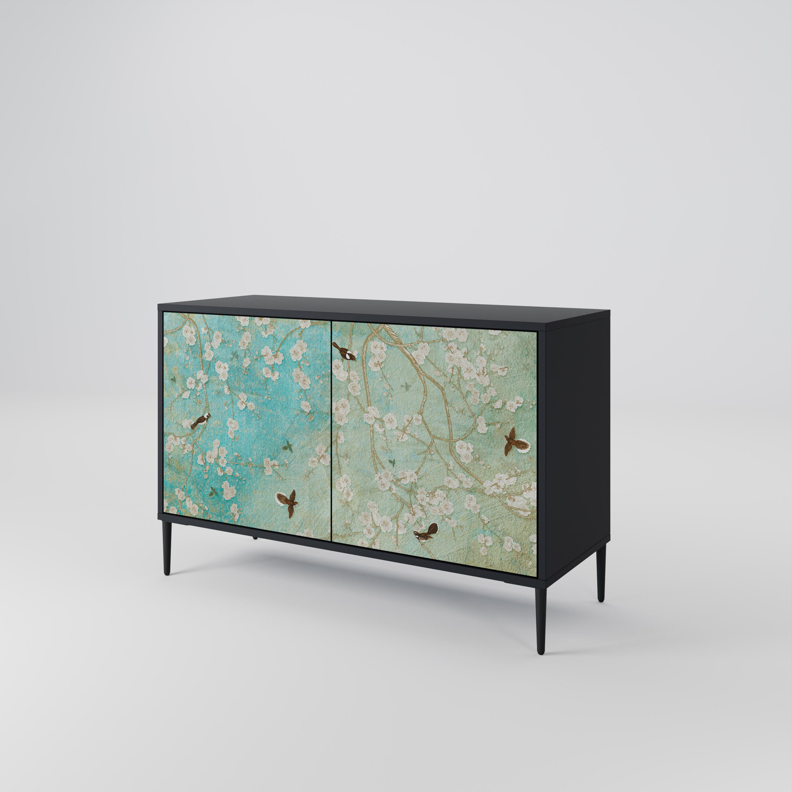 BLOOMING CHARM 2-Door Sideboard