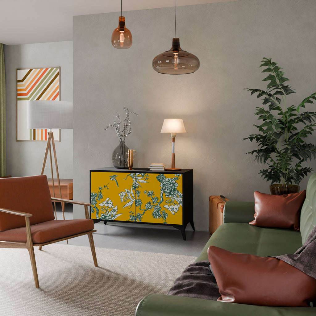 YELLOW CHINOISERIE Dvoudveřová komoda