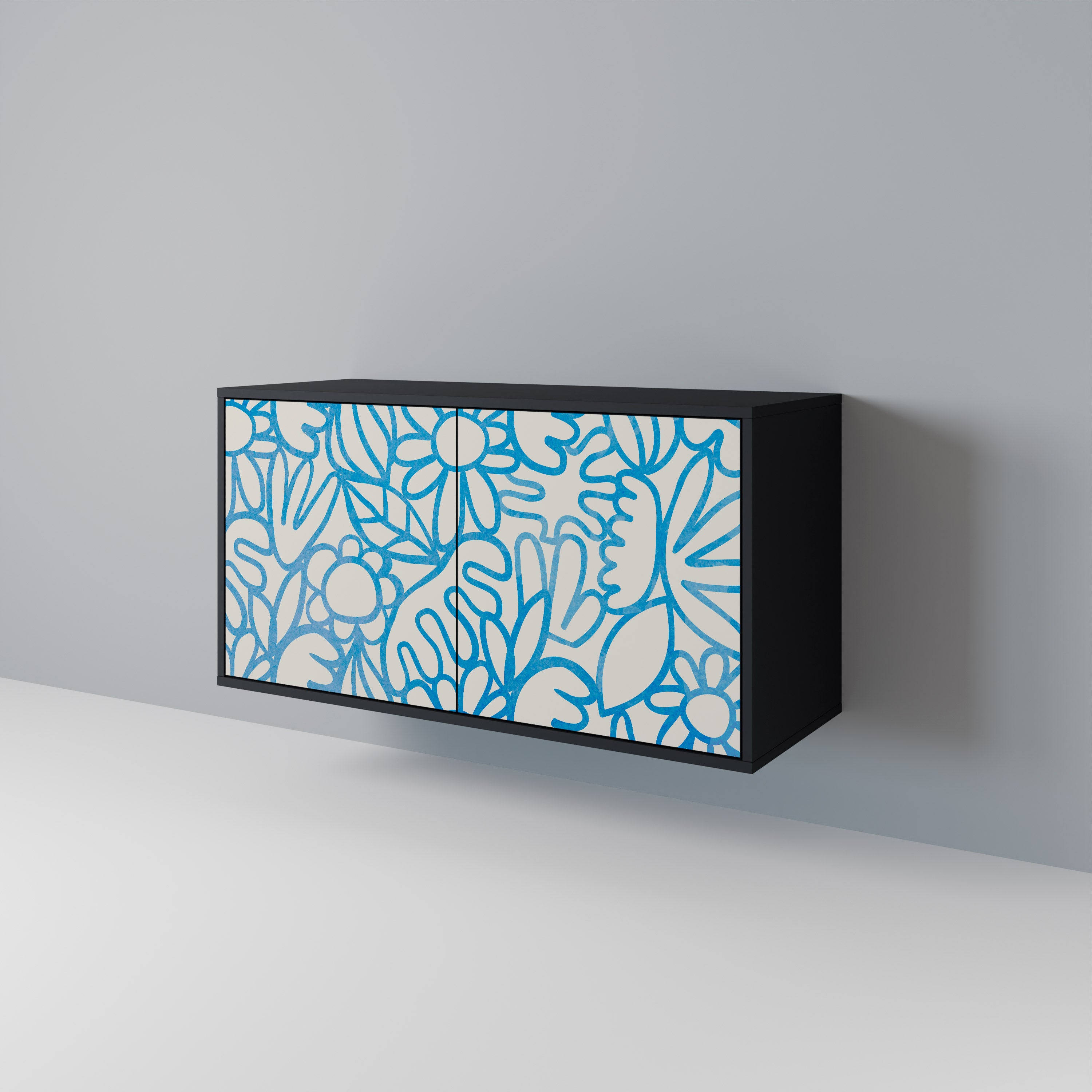 BLOOMY MORNING 2-Door Sideboard