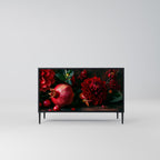 DAHLIAS AND POMEGRANATES 2-Door Sideboard