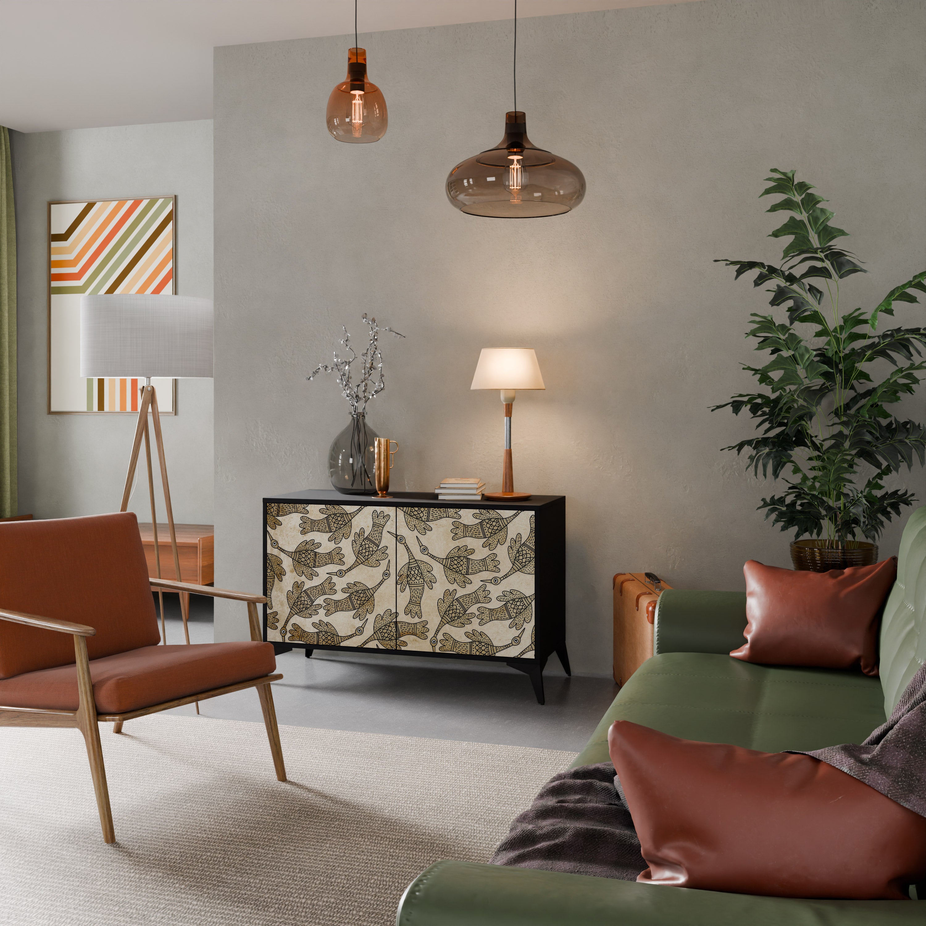 ALMONDINE SONGBIRD 2-Door Sideboard