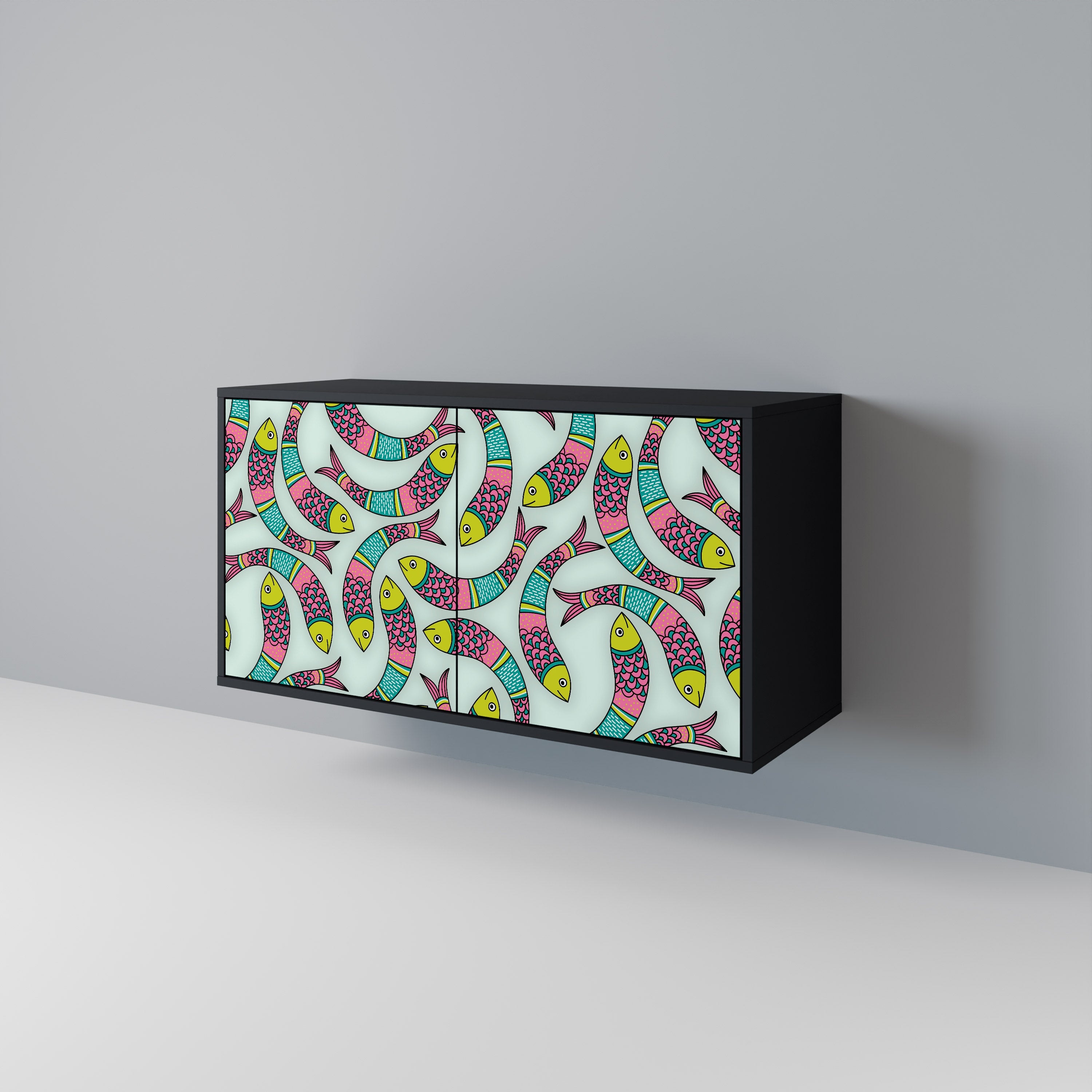 INDIAN FISH 2-Door Sideboard