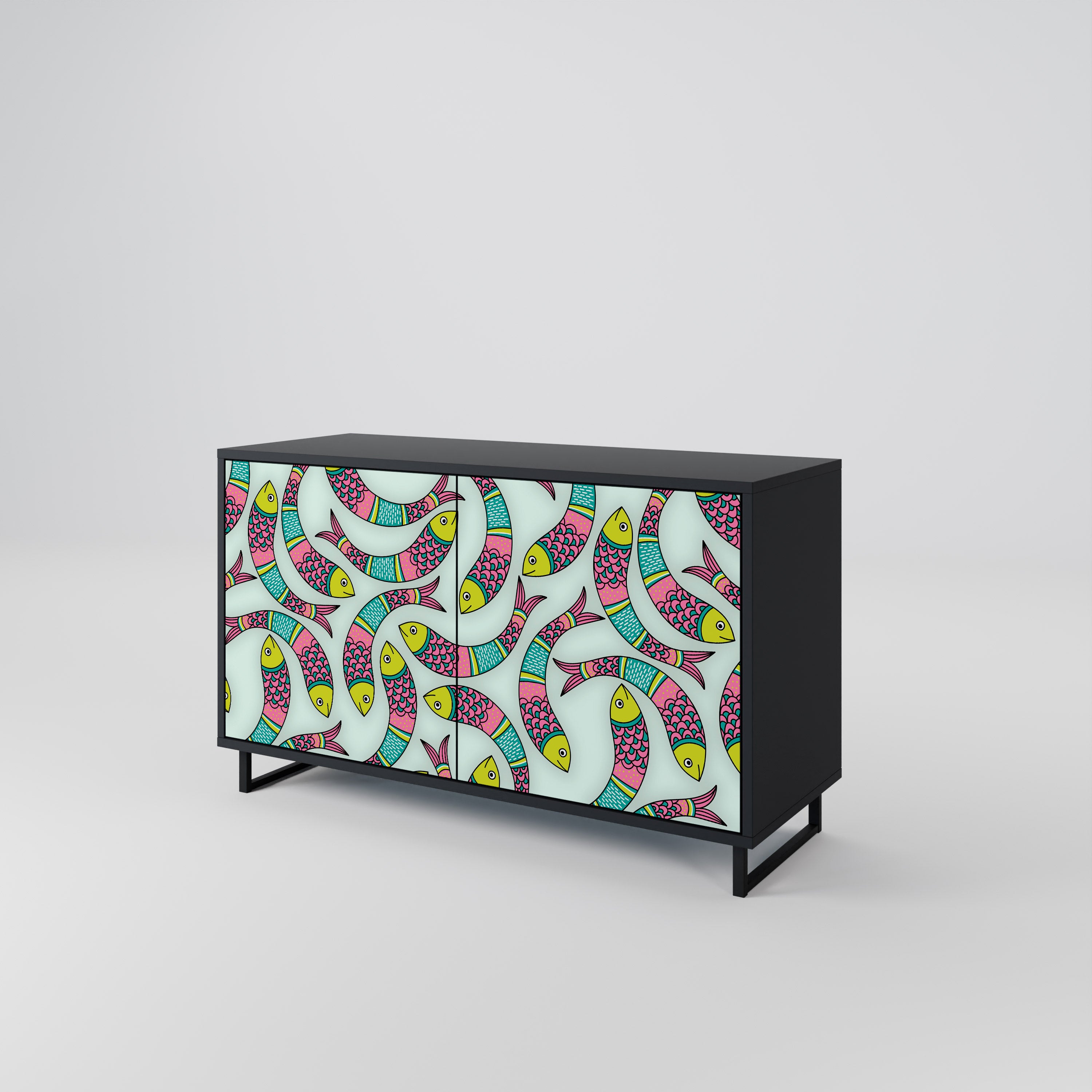 INDIAN FISH 2-Door Sideboard