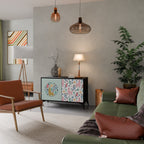 COLORFUL ALPACAS 2-Door Sideboard