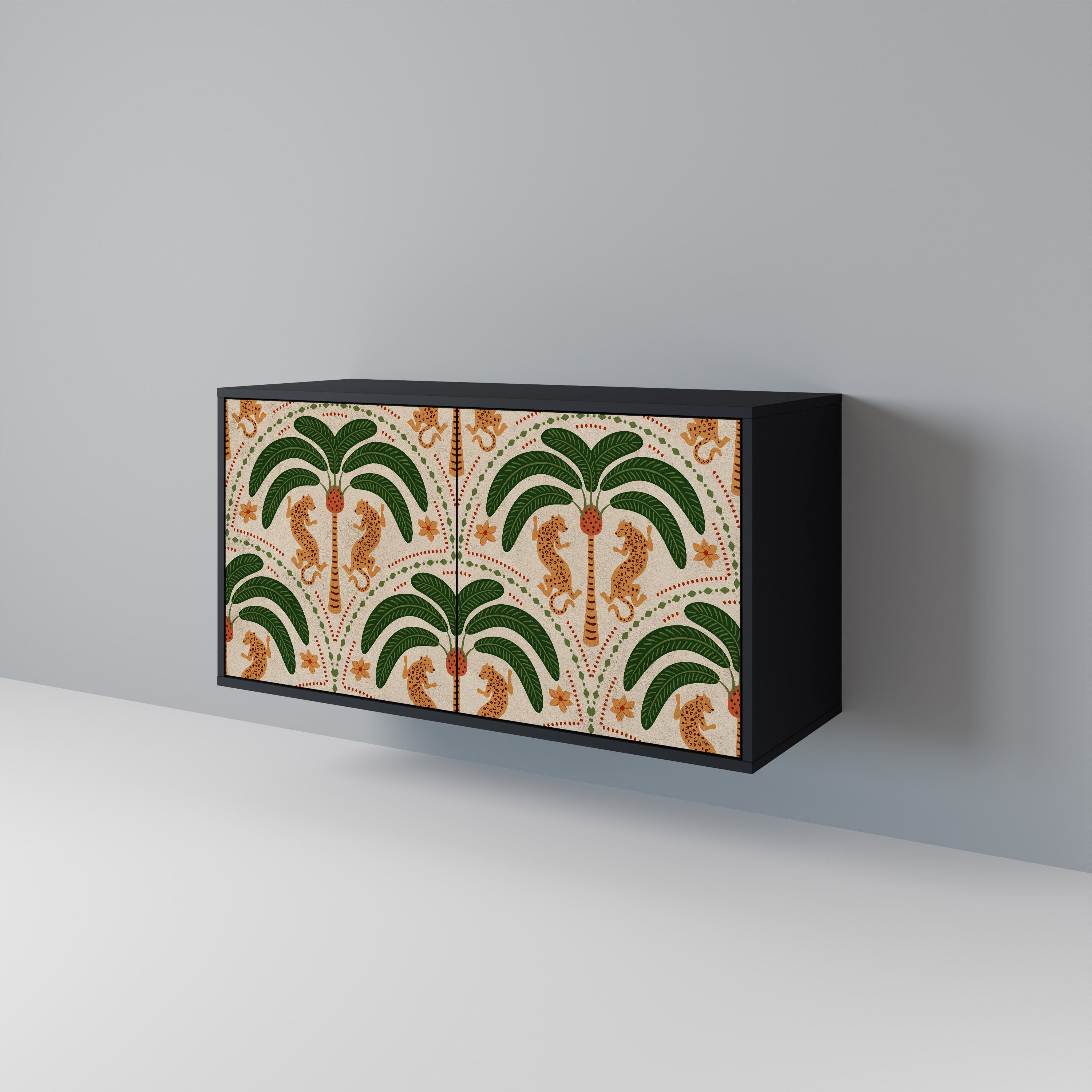 DANCING PREDATORS 2-Door Sideboard