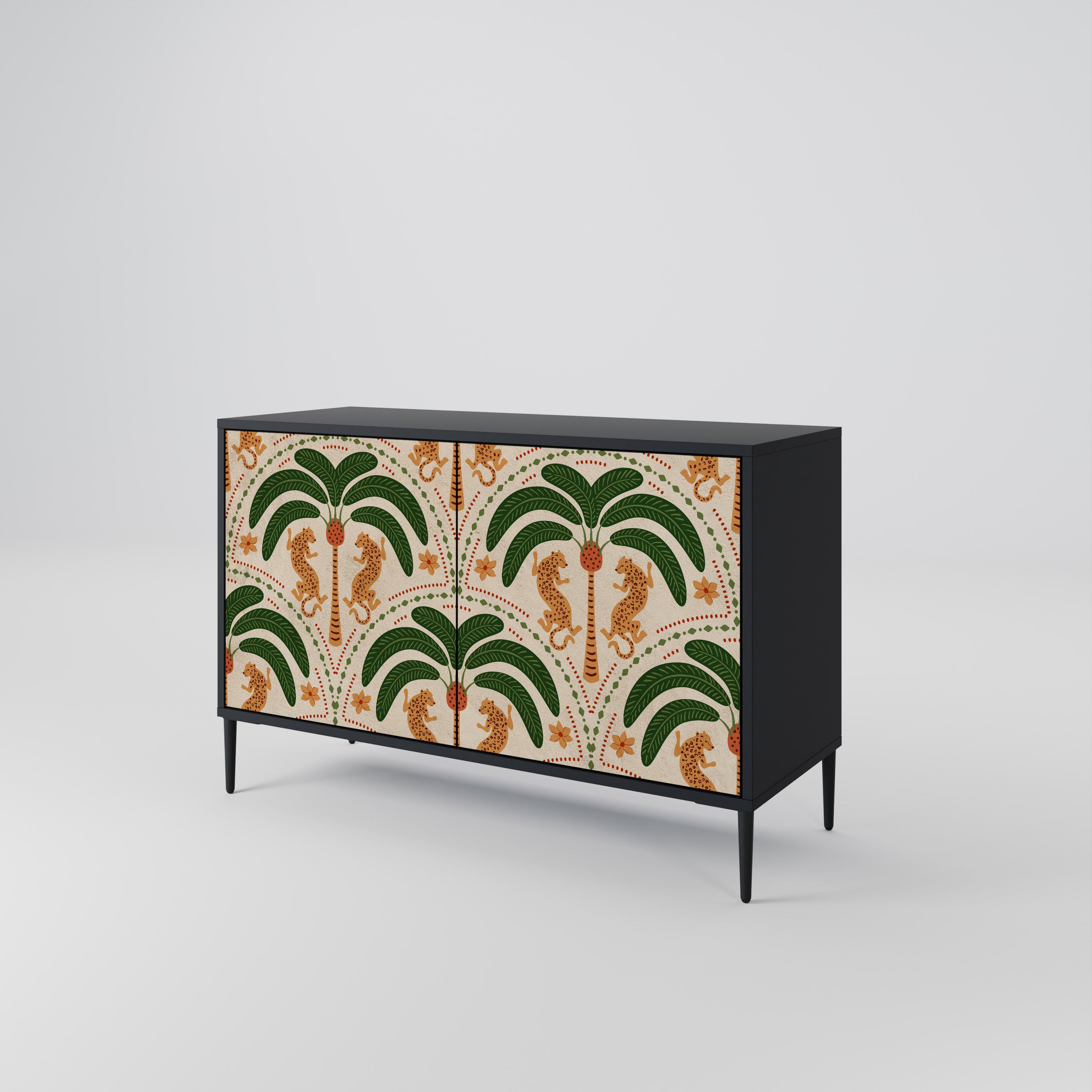 DANCING PREDATORS 2-Door Sideboard