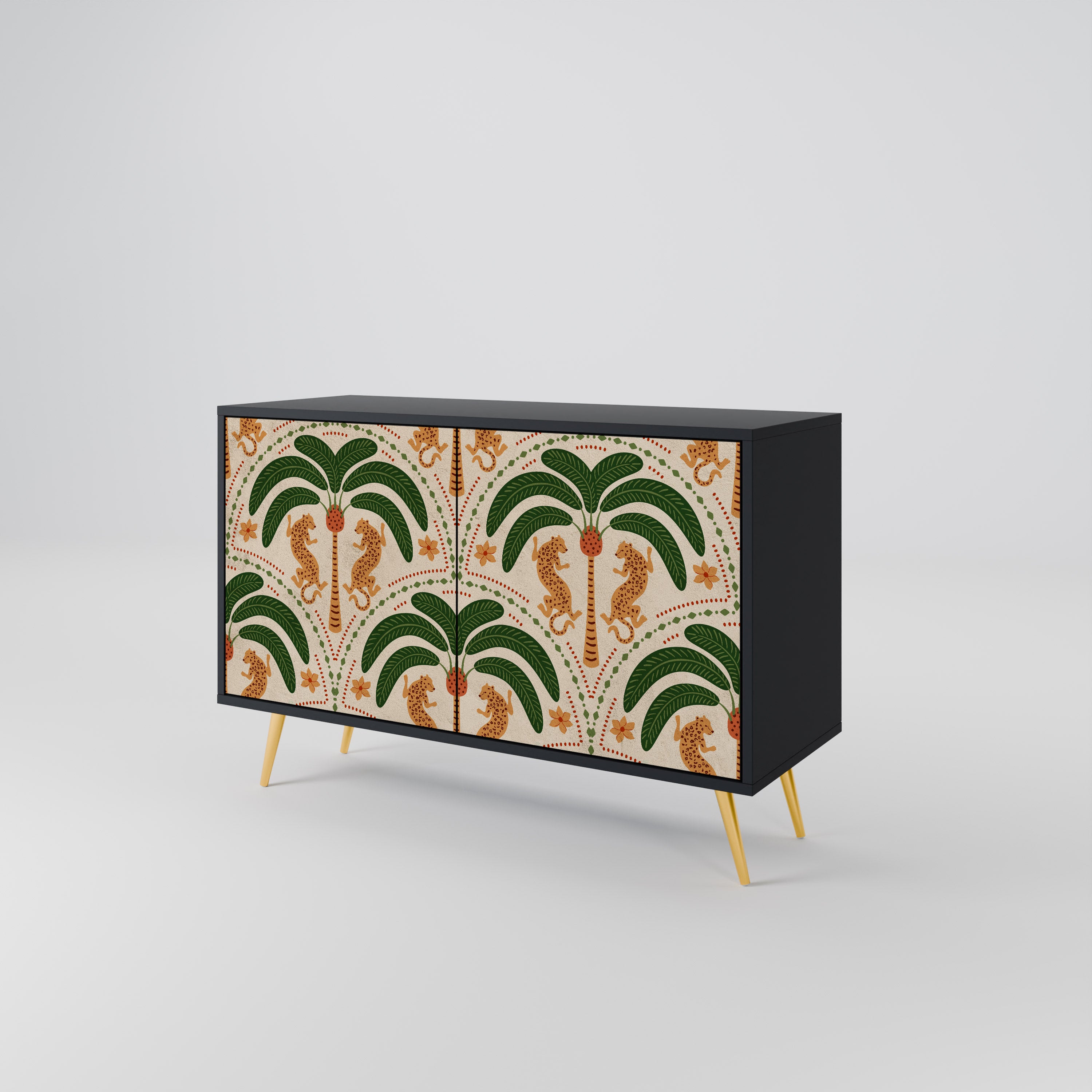 DANCING PREDATORS 2-Door Sideboard