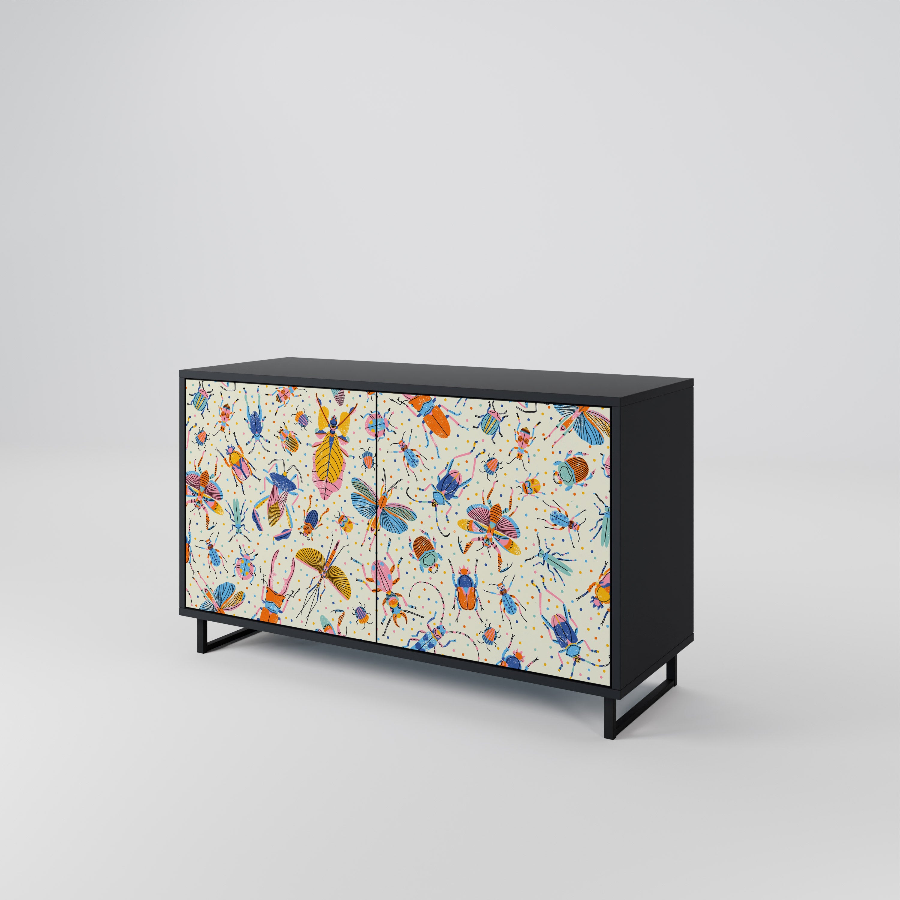 COLORFUL INSECTS 2-Door Sideboard