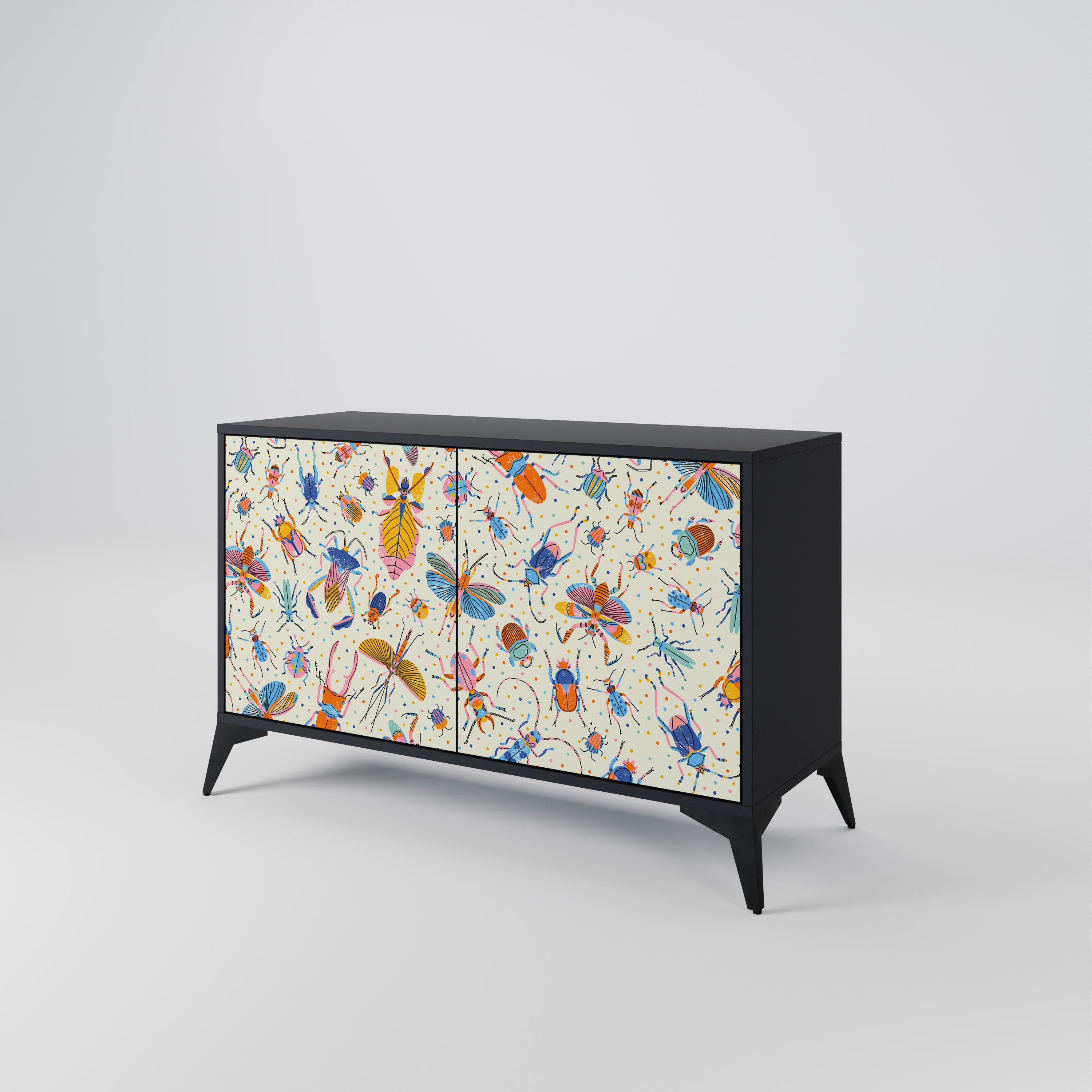 COLORFUL INSECTS 2-Door Sideboard